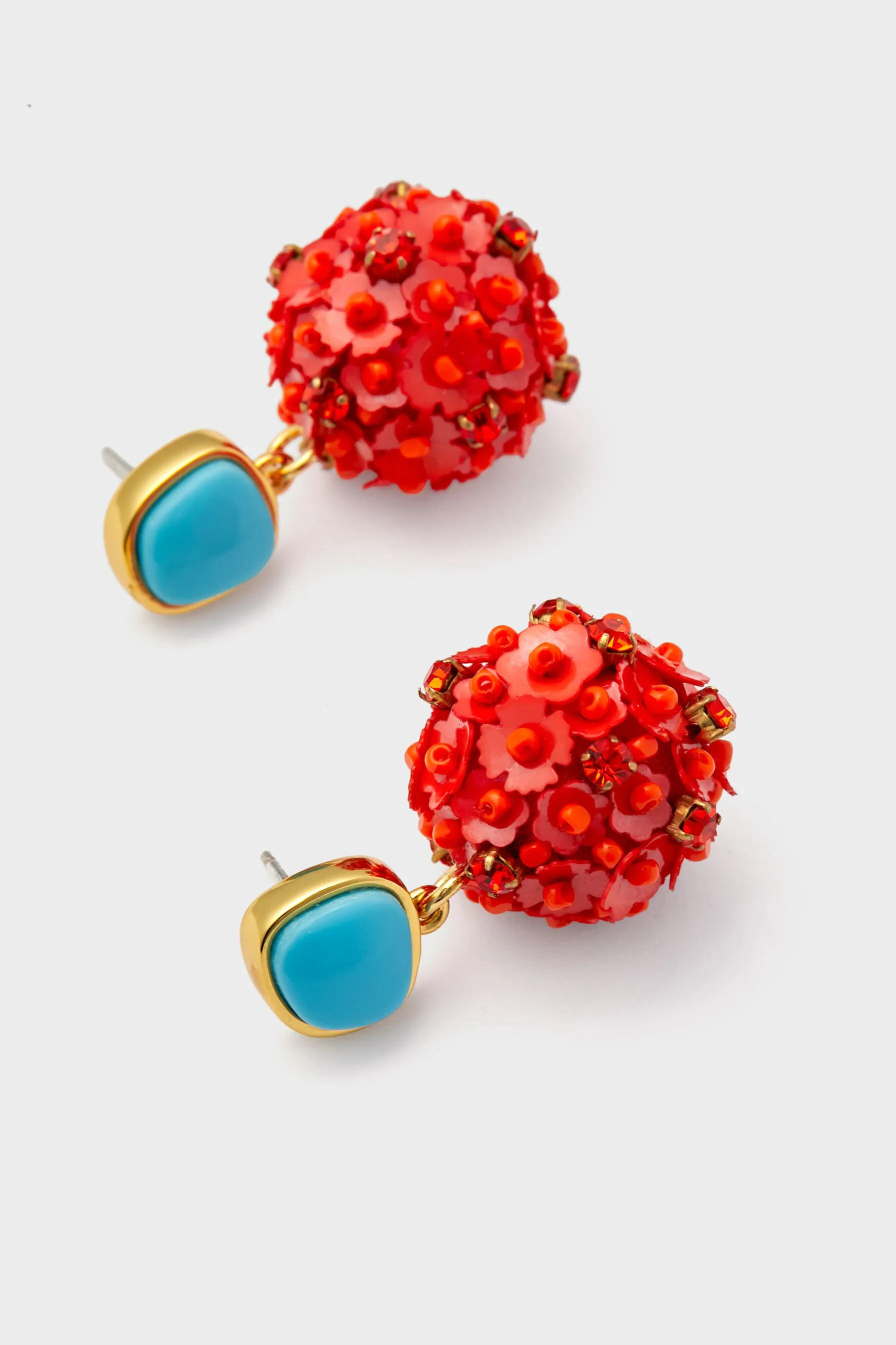 Multi Plumeria Earrings - Image 5