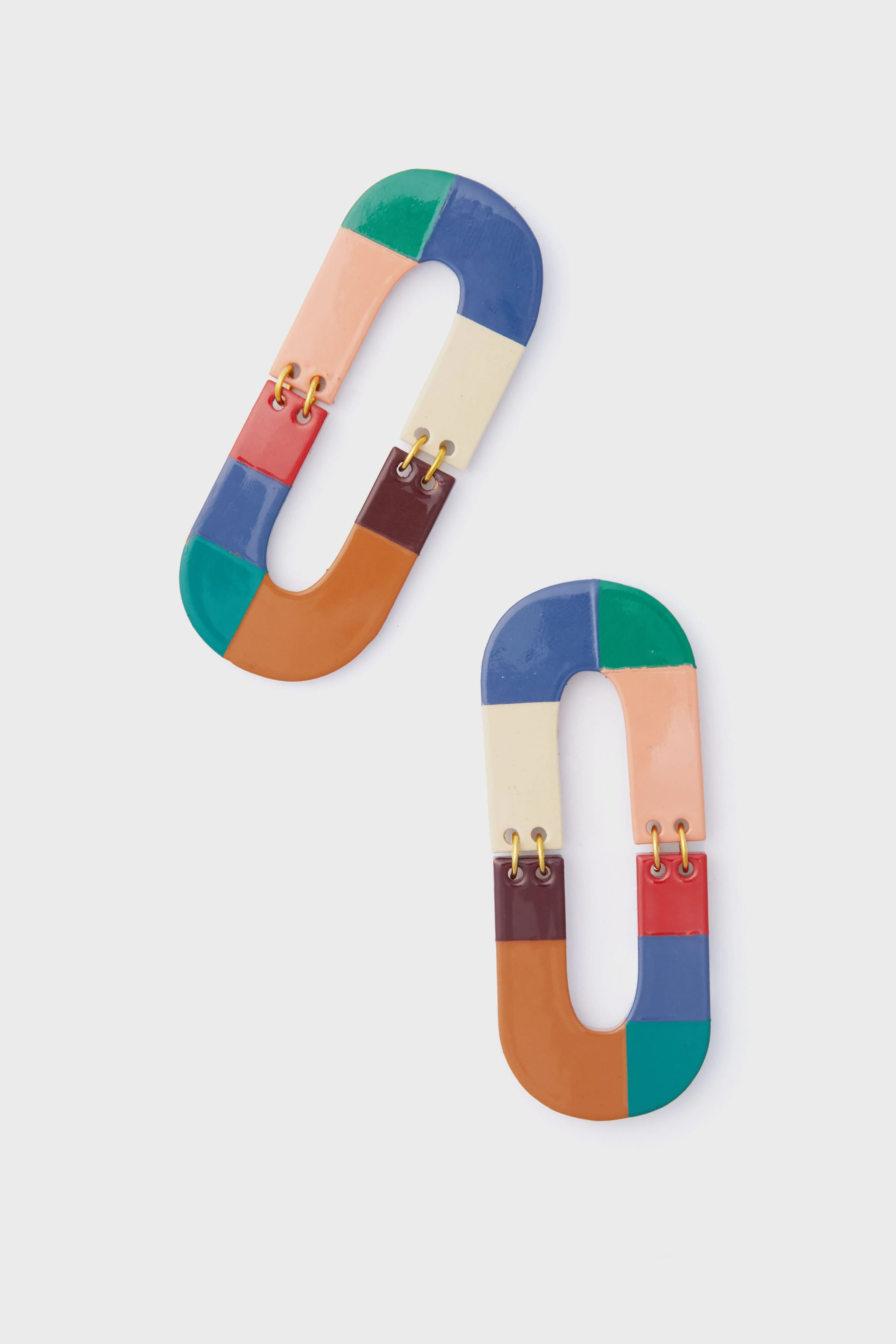 Multi Rancher Oval Earrings