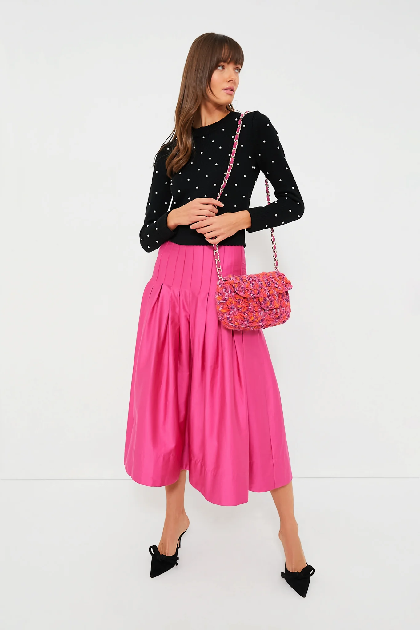 Multi Woven Shoulder Bag - Image 2