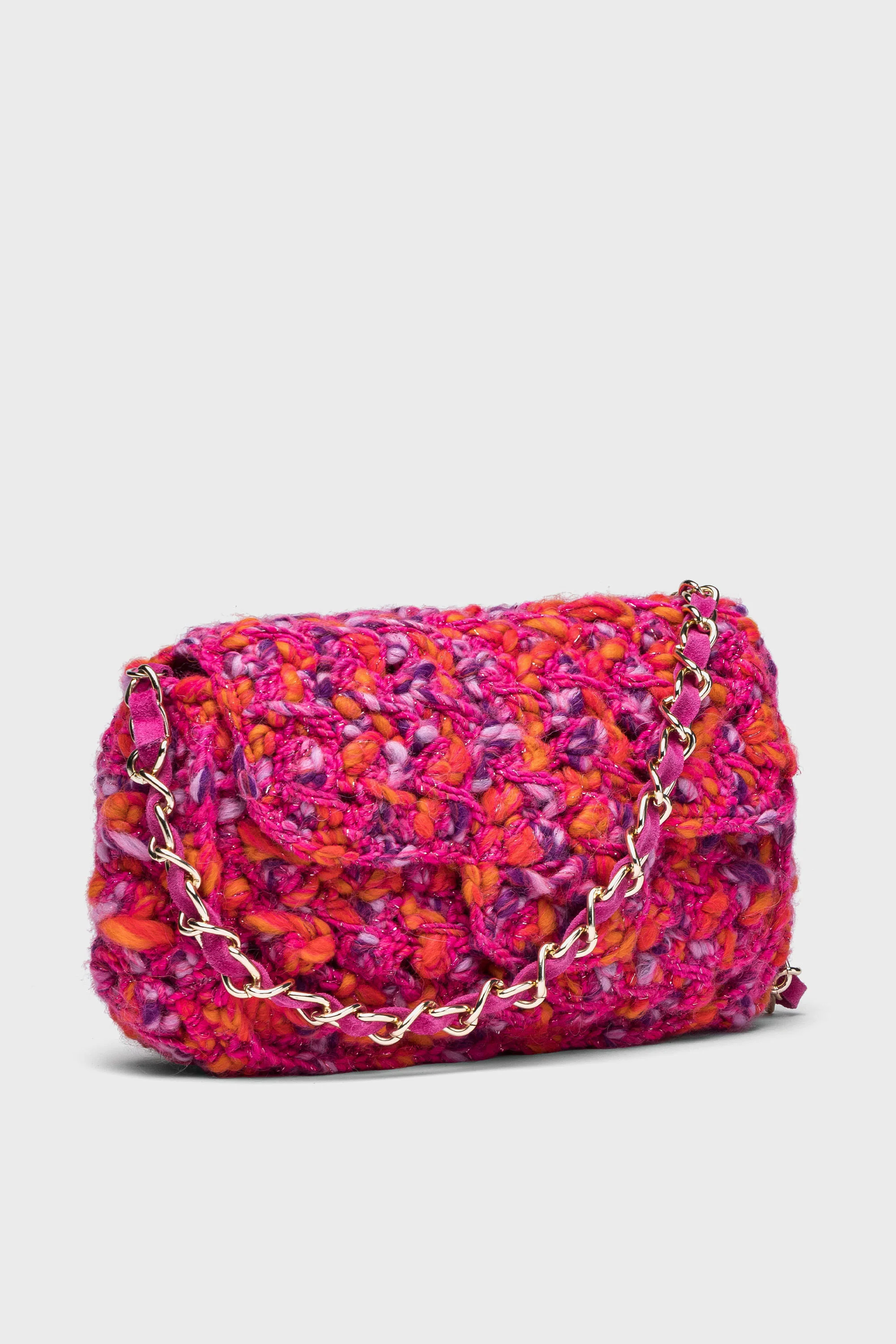 Multi Woven Shoulder Bag - Image 4
