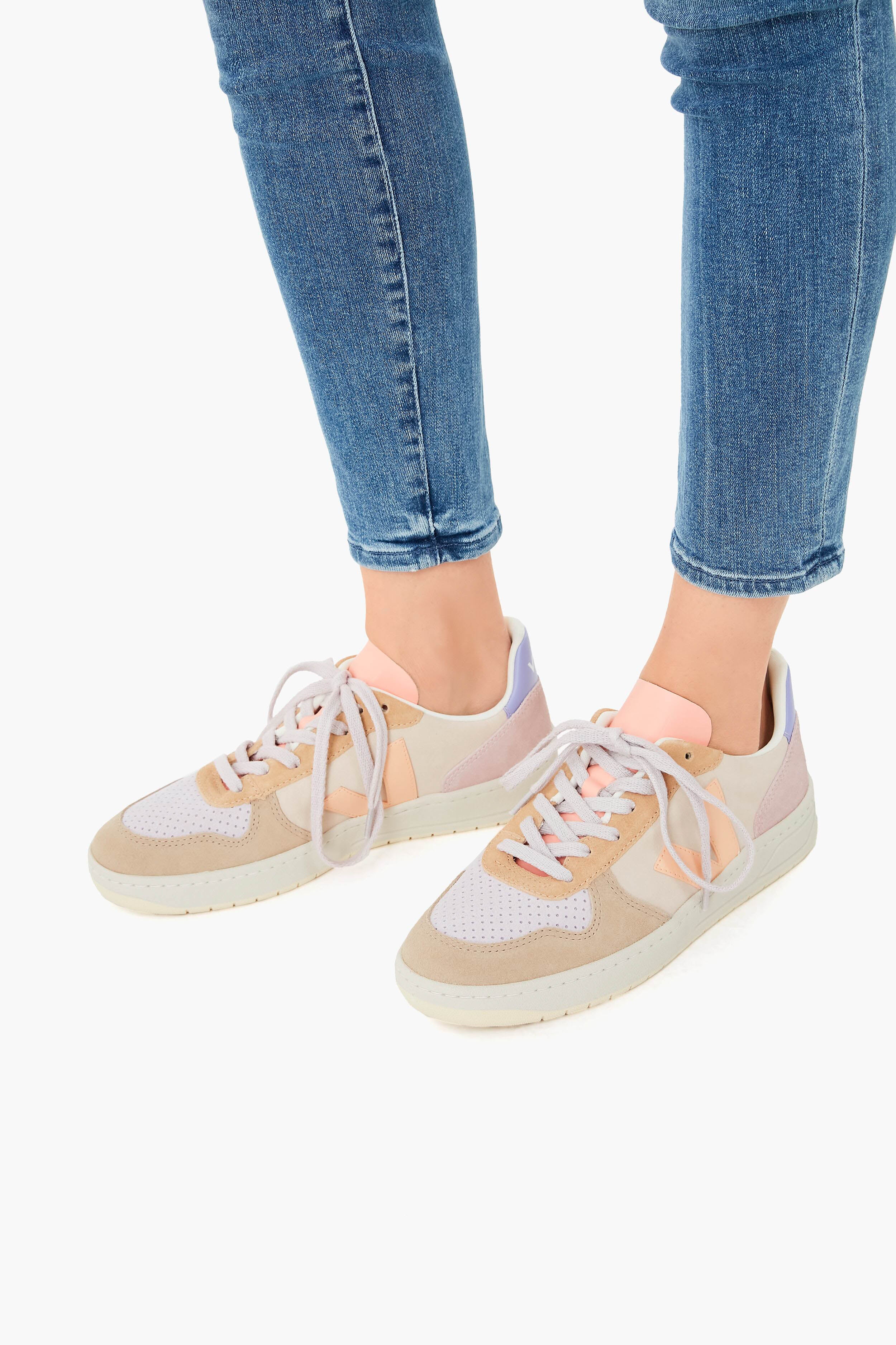 Multicolor Peach V-10 Sneakers - Image 2