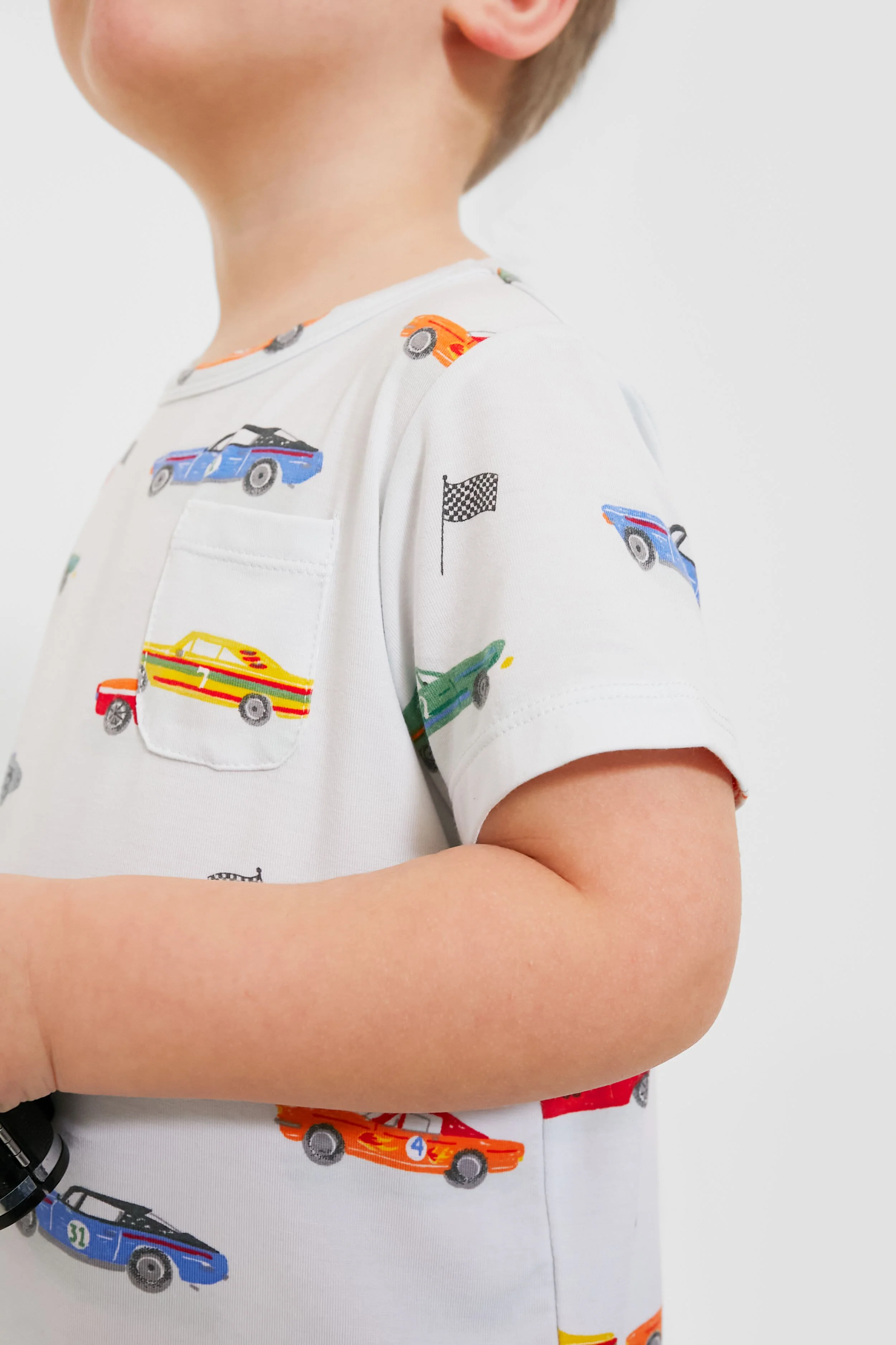 Muscle Cars Crew Neck Tee and Short Set - Image 4
