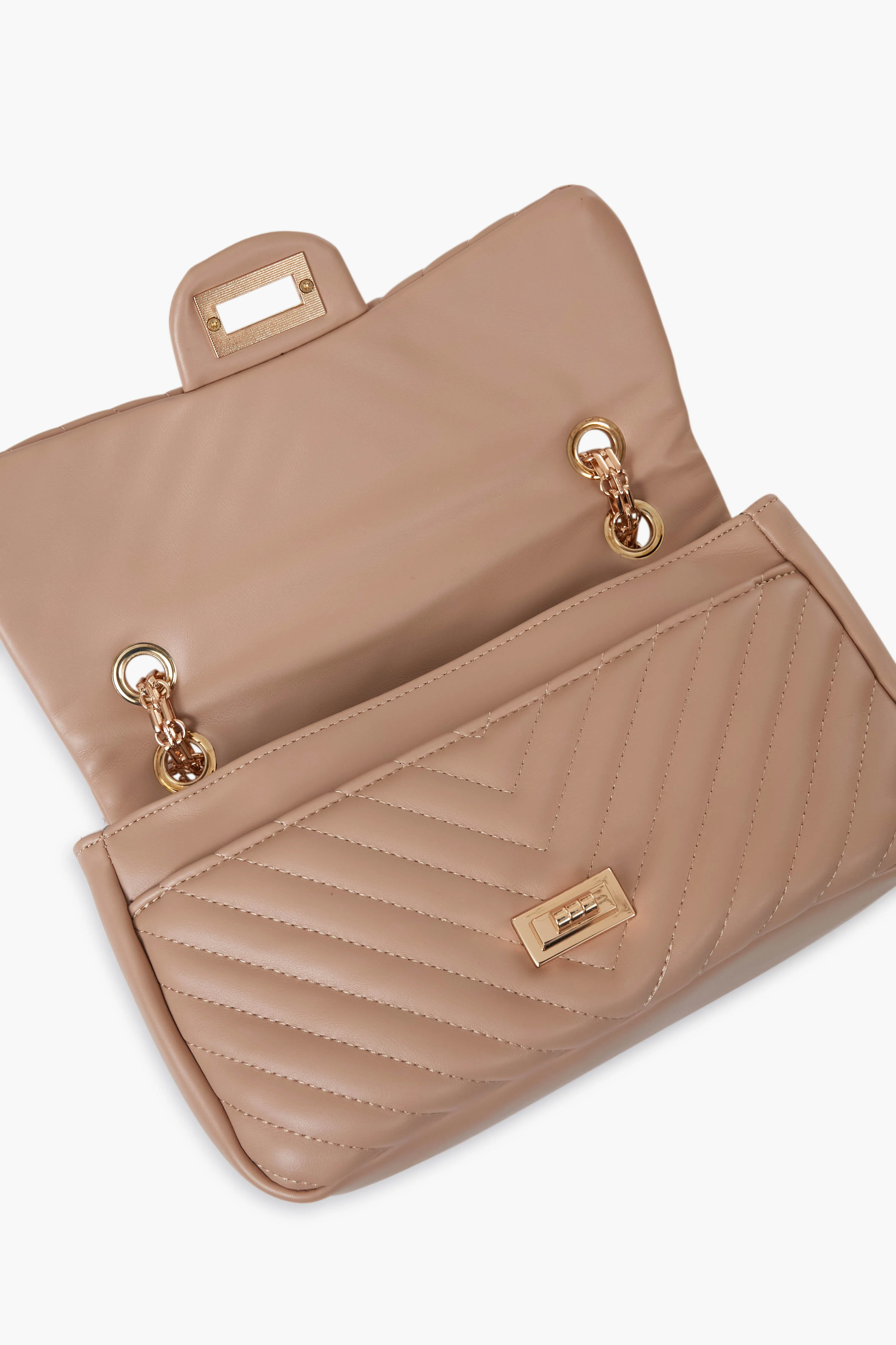 Natural Ayden Quilted Bag - Image 6