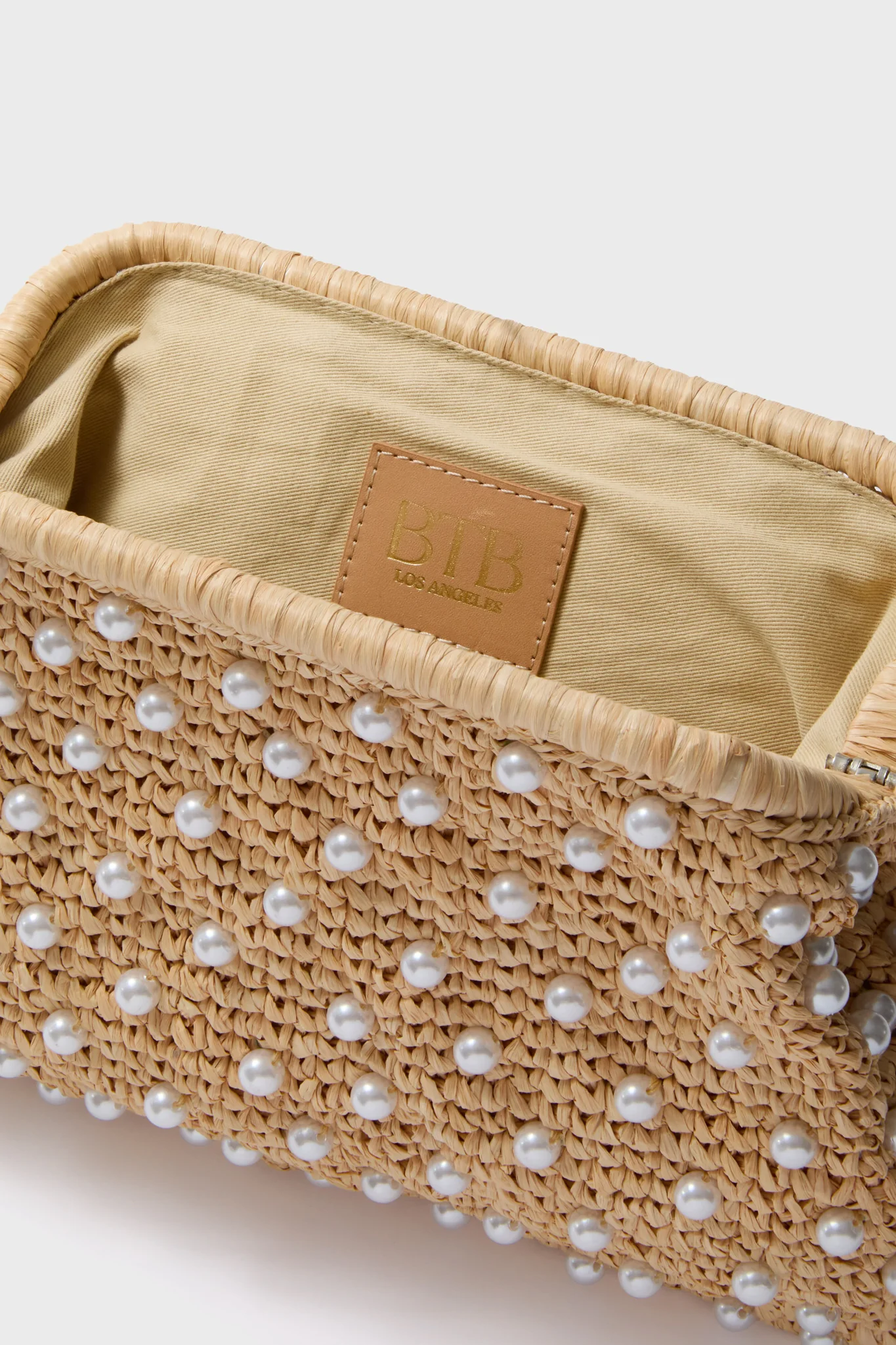 Natural Briar Pearl Clutch - Image 5
