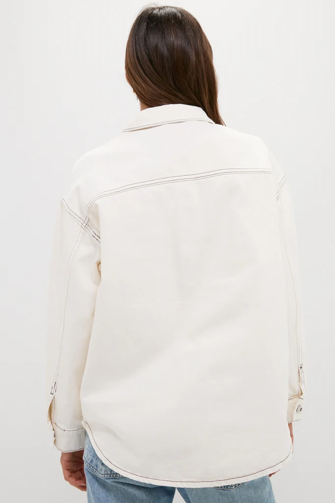 Natural Bryden Denim Jacket - Image 4