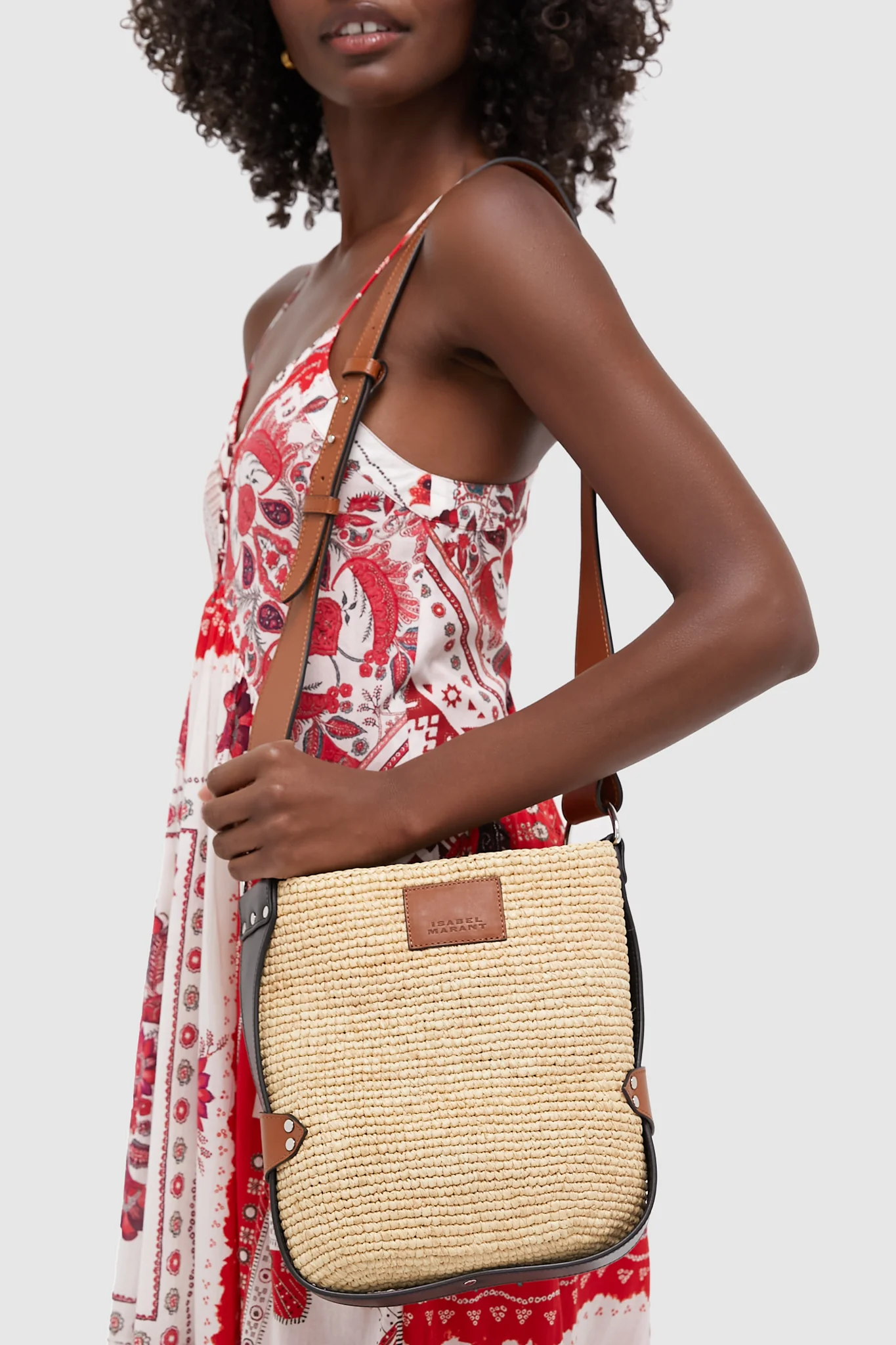 Natural Cognac Mini Bayia Bag - Image 2