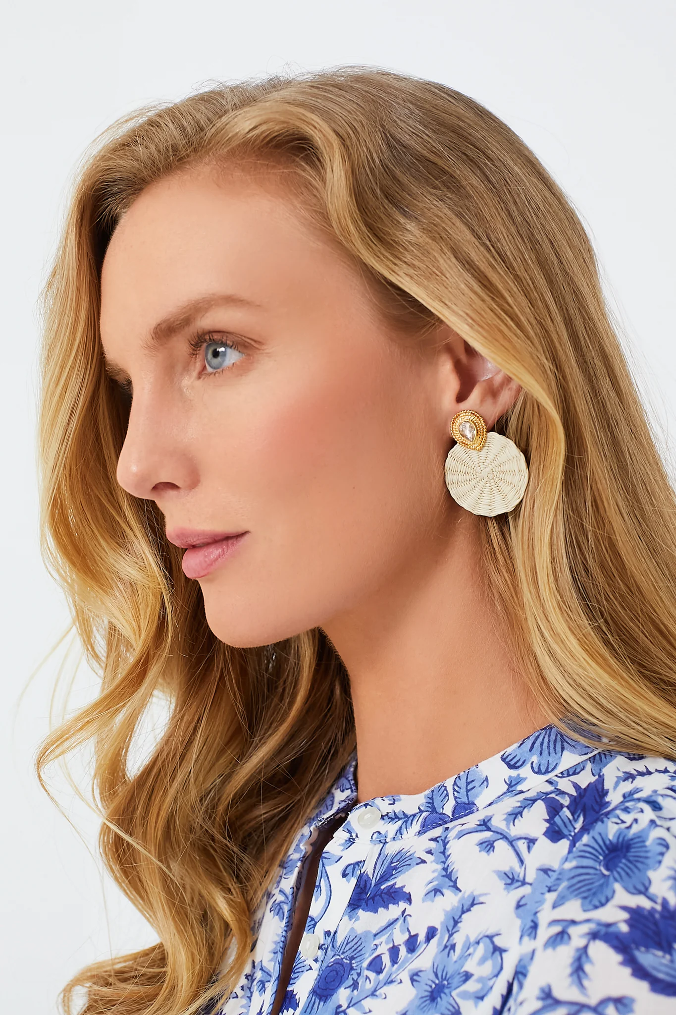 Natural Dulcinea Crystal Studs - Image 2