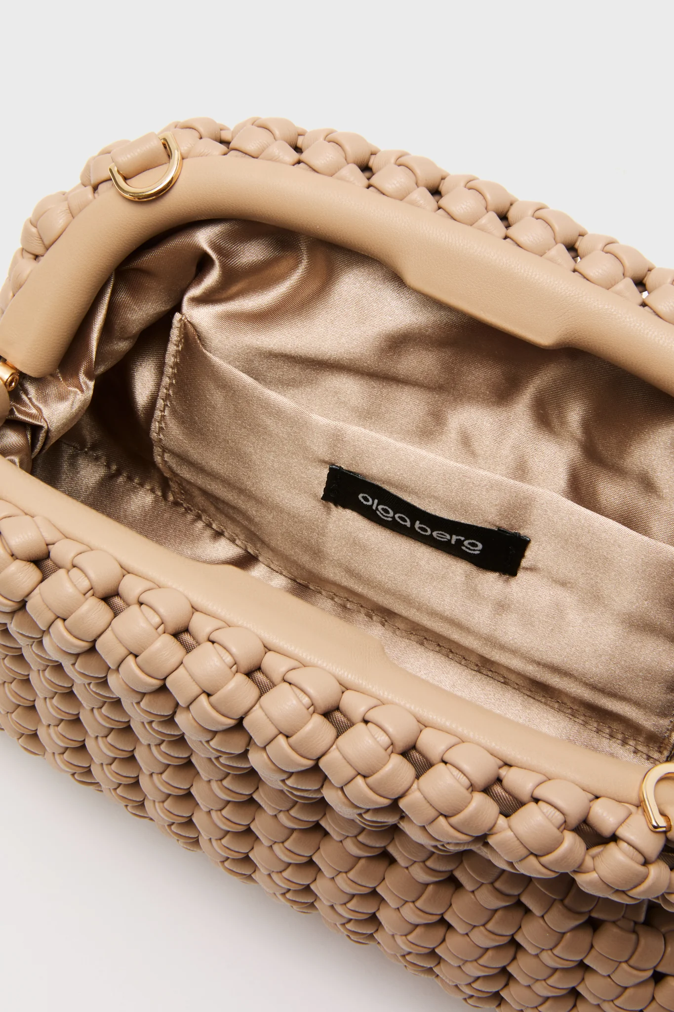 Natural Everly Handwoven Clutch - Image 5