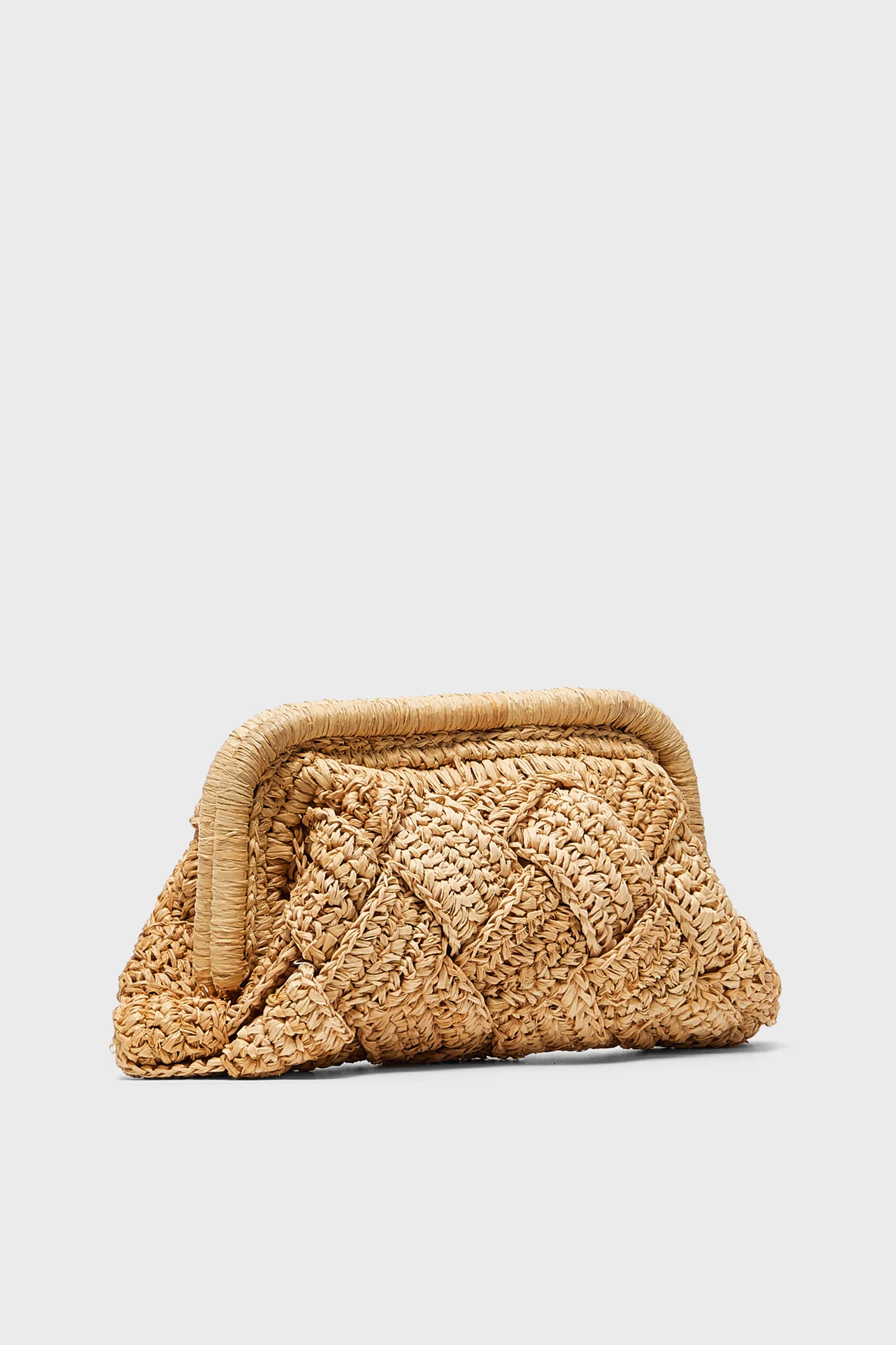 Natural Gigi Framed Clutch - Image 4