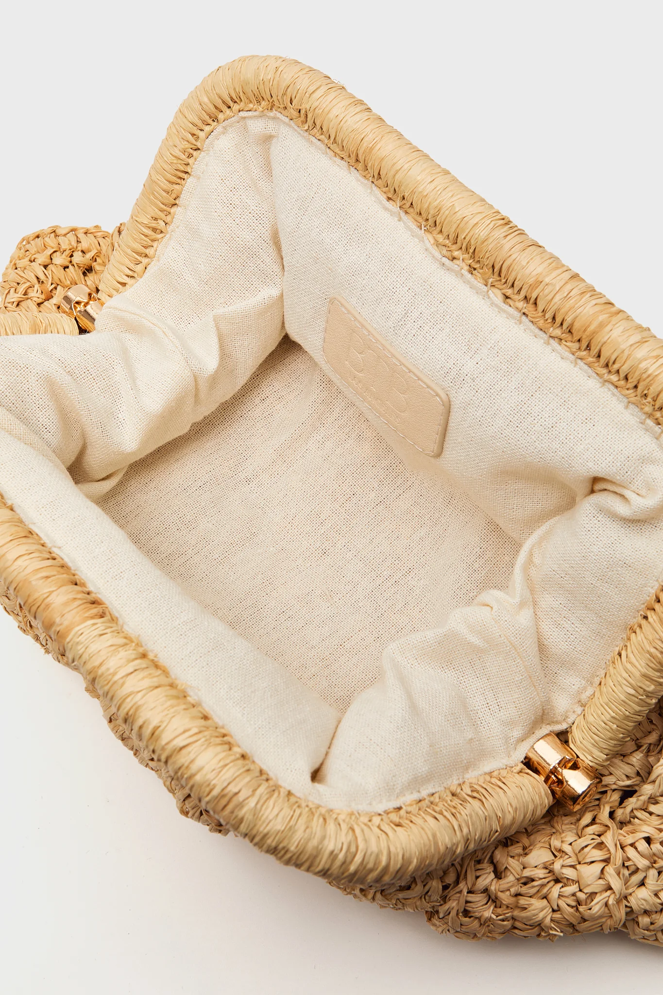 Natural Gigi Framed Clutch - Image 5