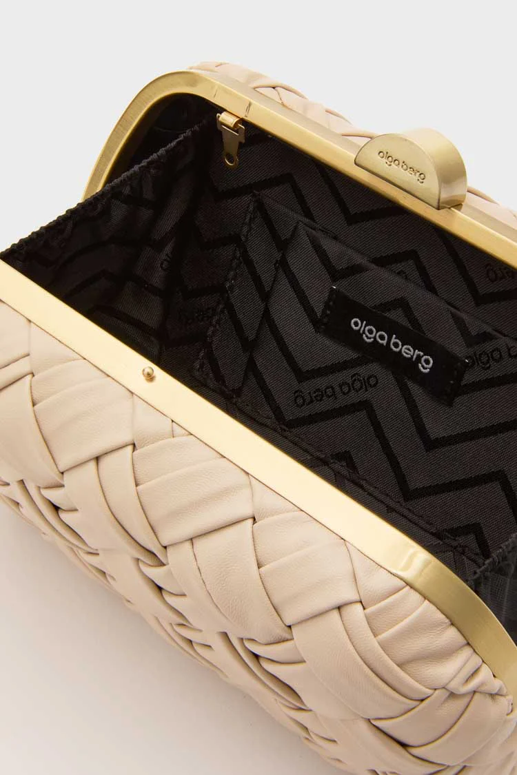 Natural Haven Woven Clutch - Image 6