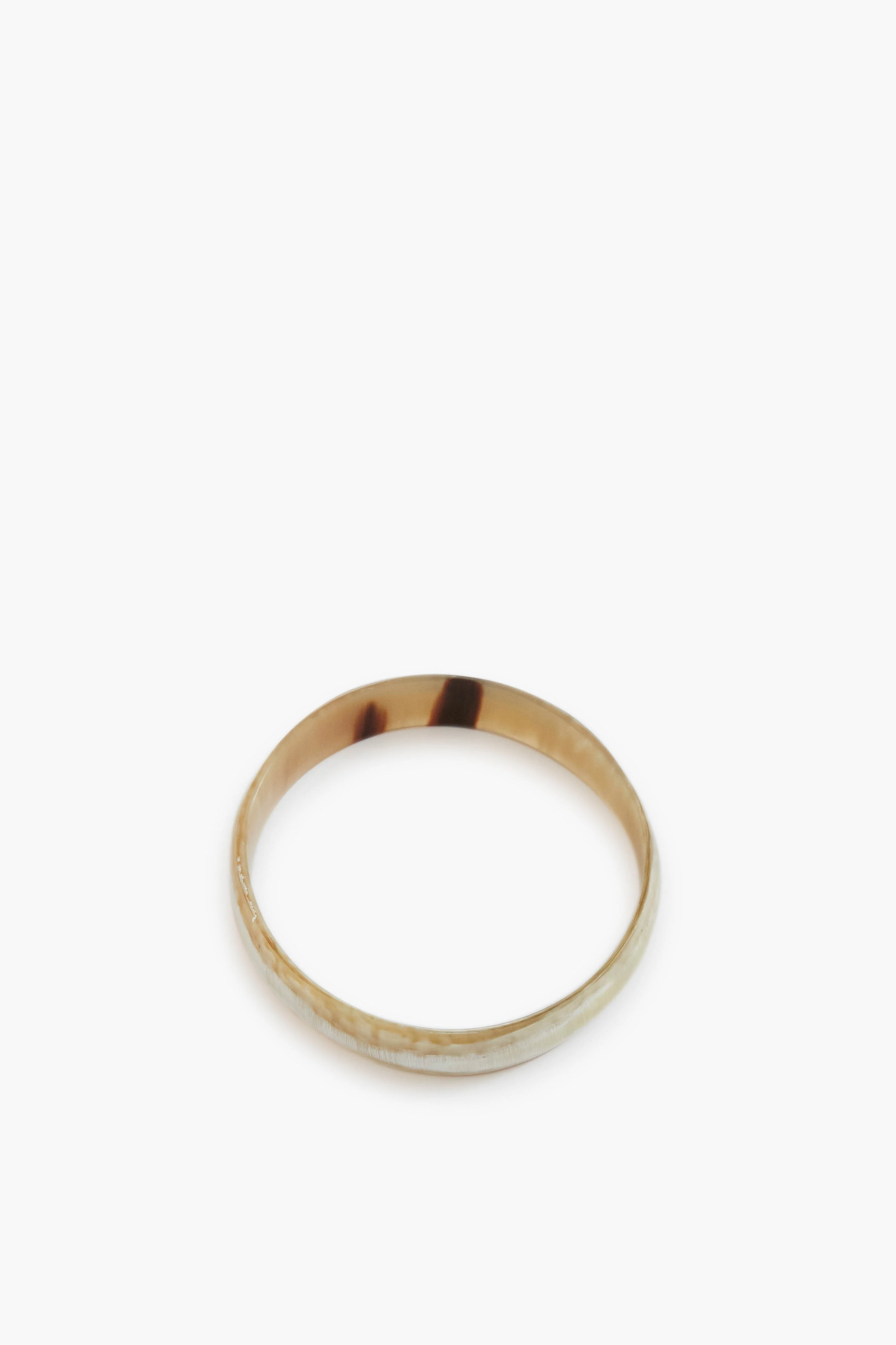 Natural Horn with Gold Bangle Set - Image 5