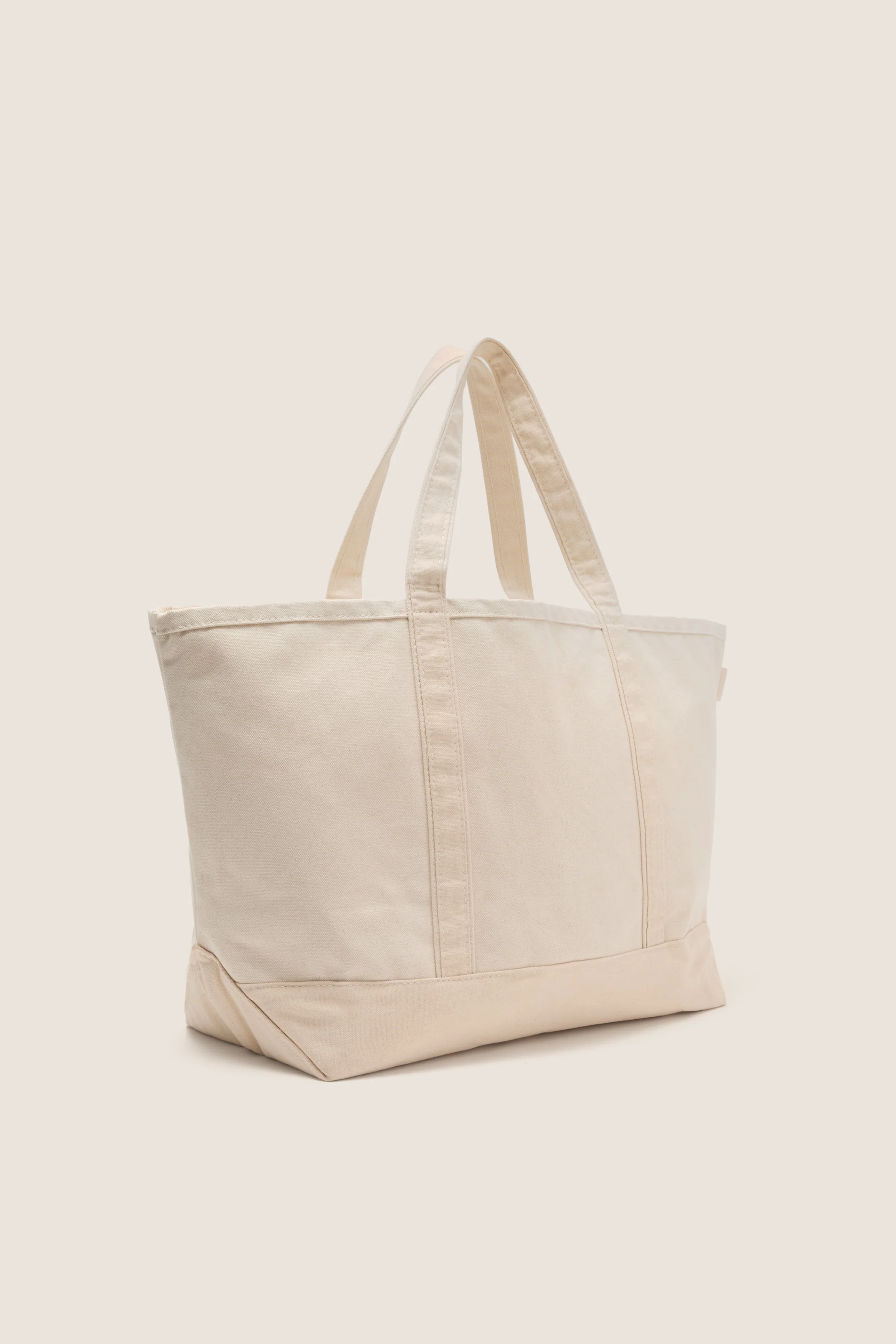 Natural Large Canvas Tote - Image 5