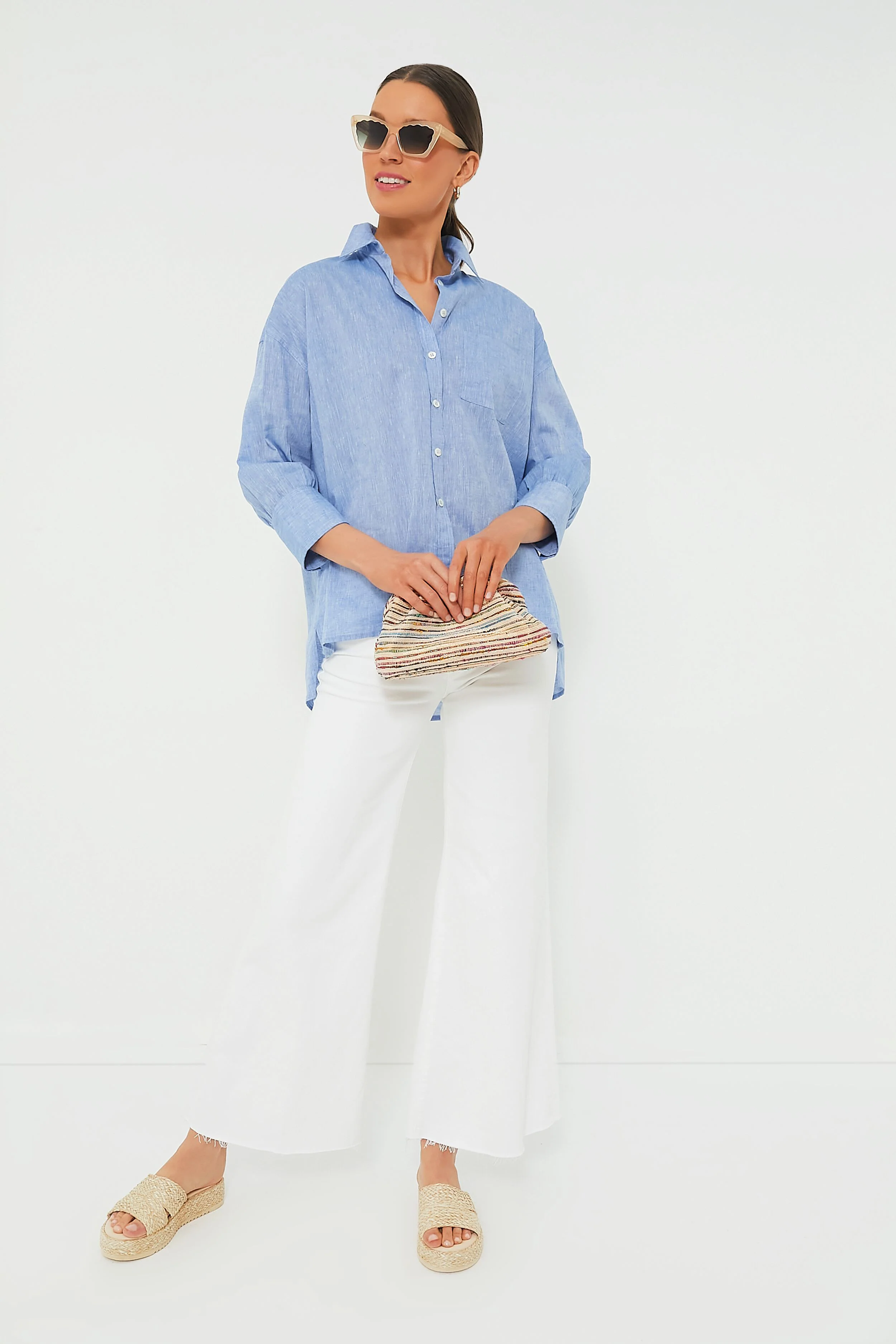 Natural Layback Sandals - Image 2