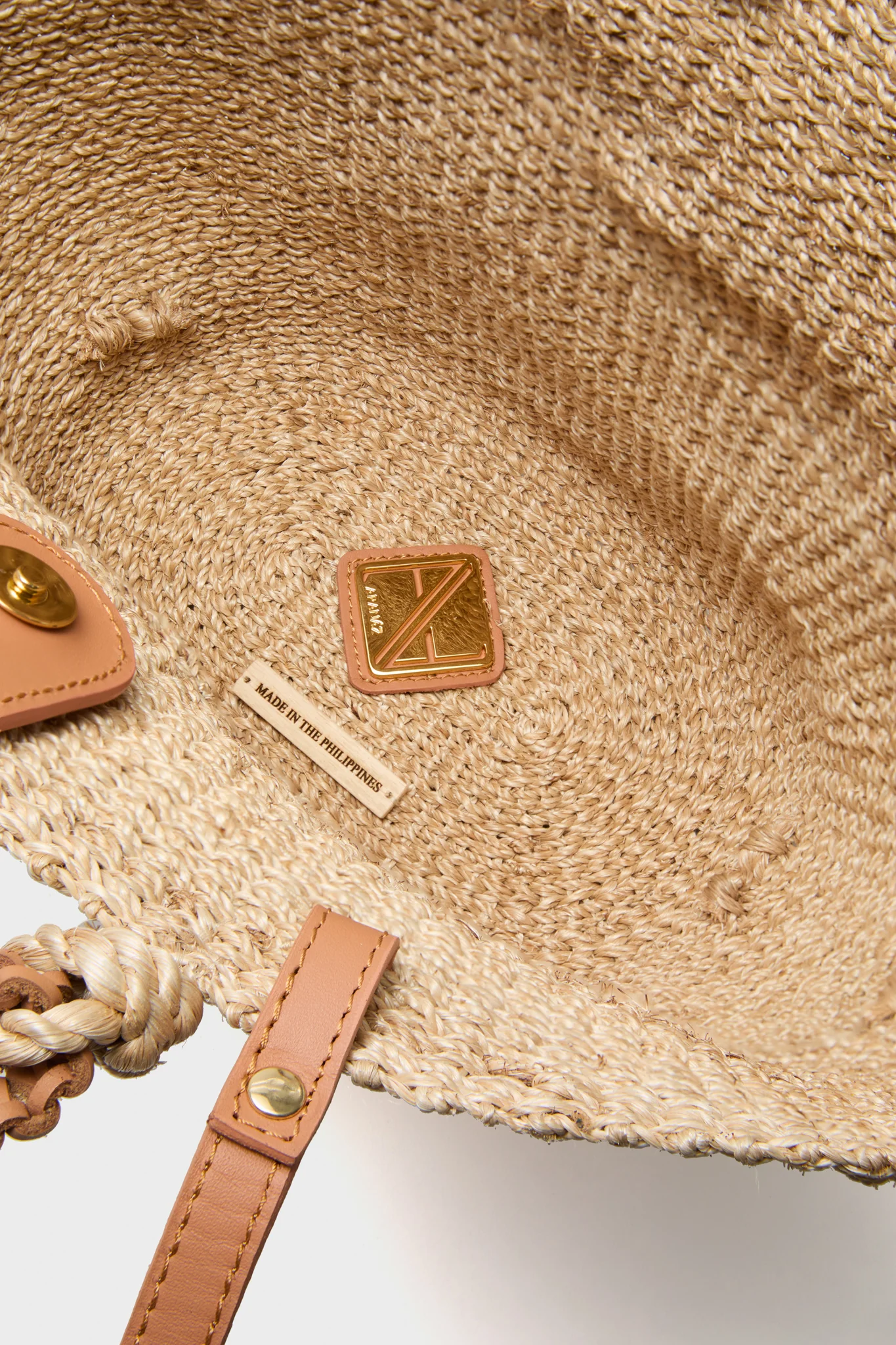 Natural Medium Corda Tote - Image 6