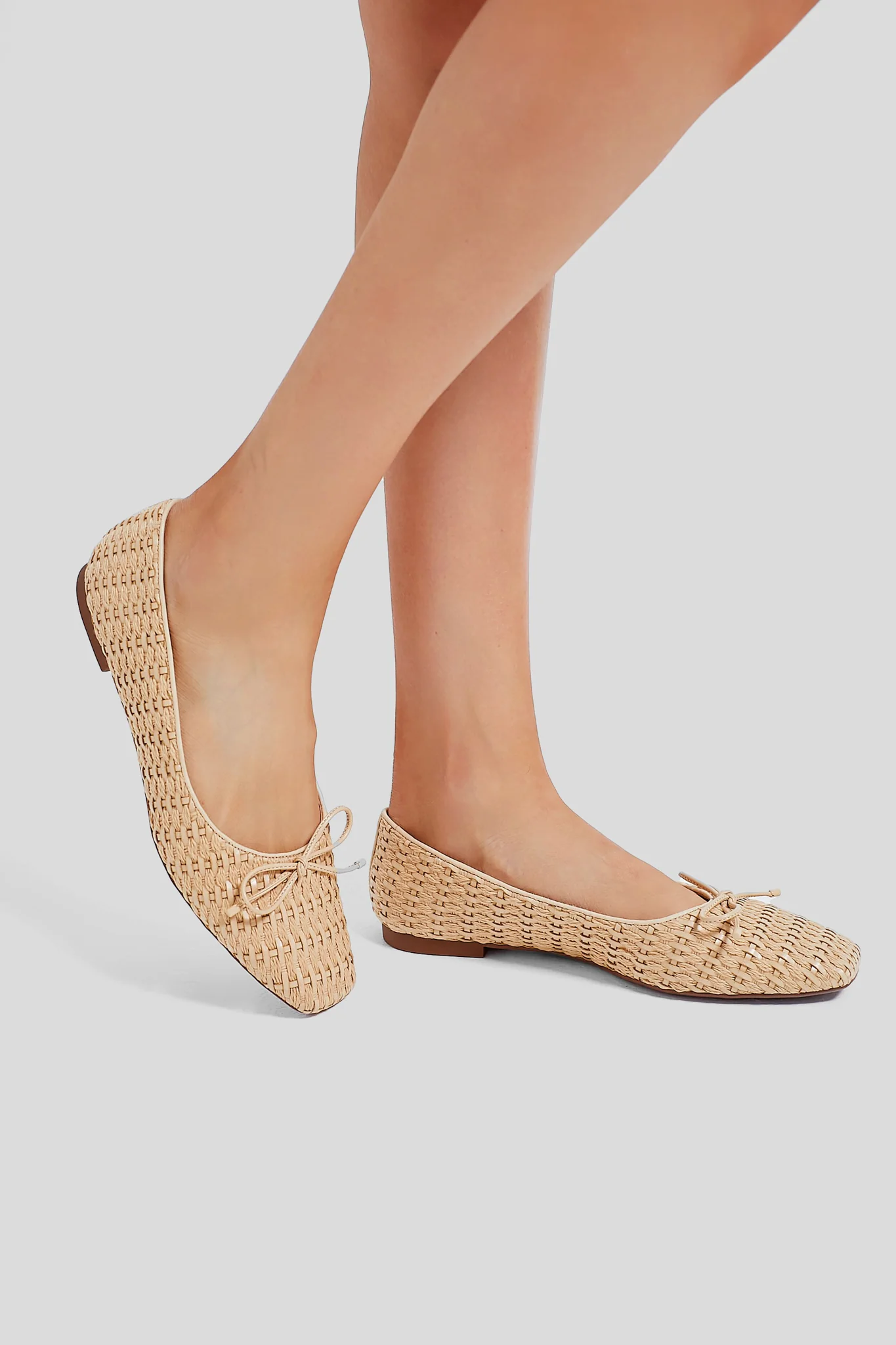 Natural Nibs Arissa Straw Flats - Image 2