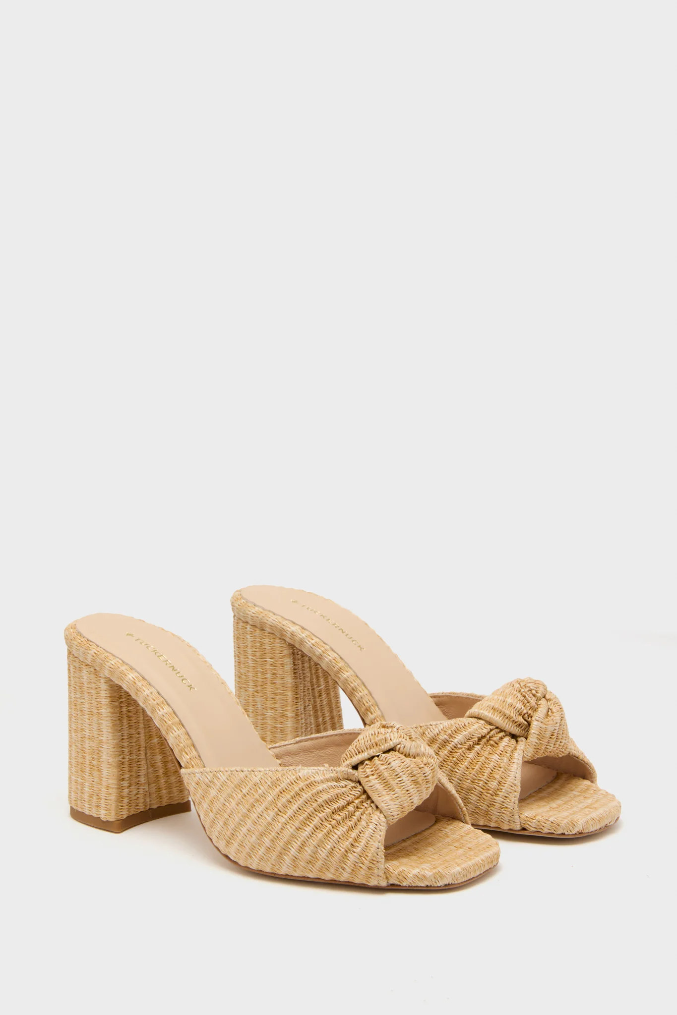 Natural Raffia Blake Heels - Image 4