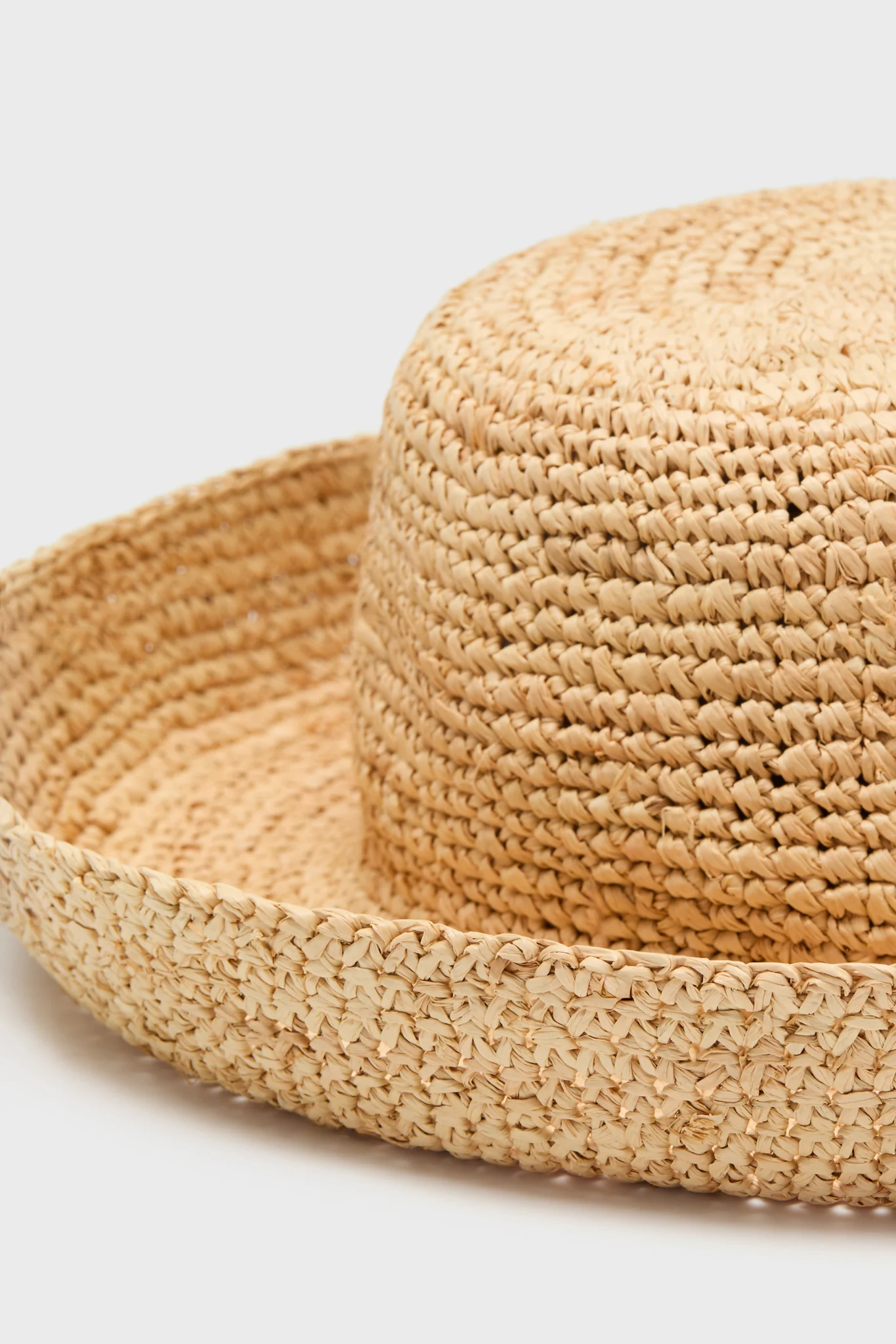 Natural Raffia Cruiser Hat - Image 4