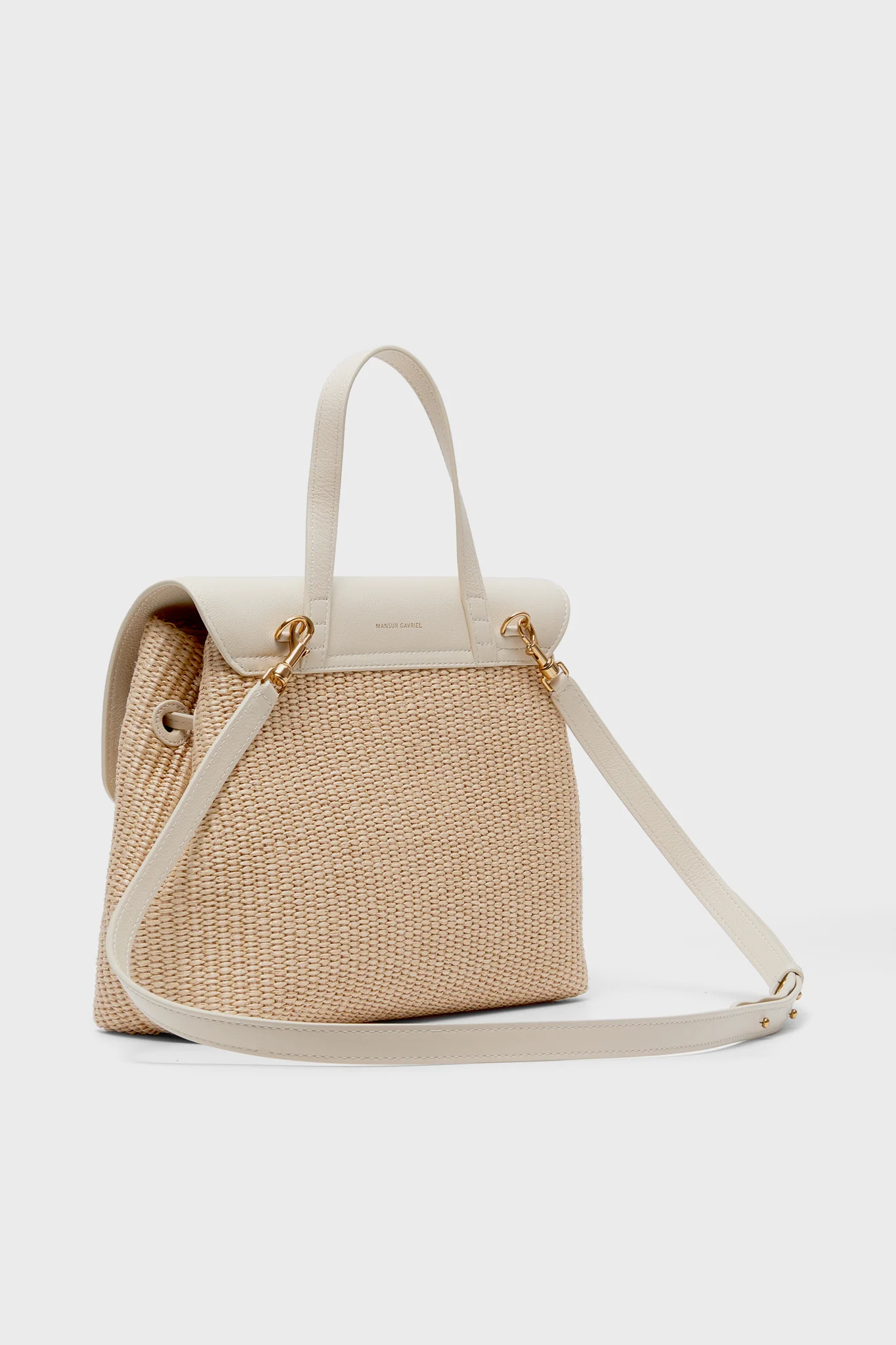 Natural Raffia Soft Lady Bag - Image 4