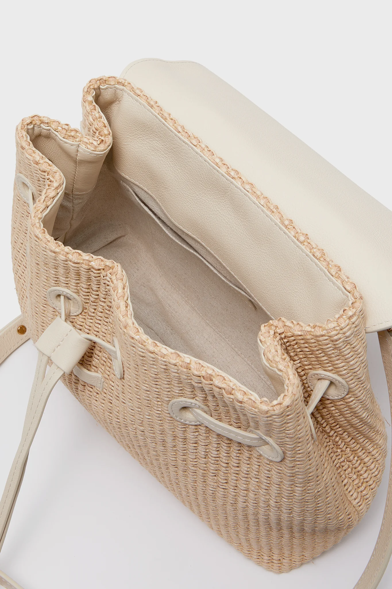 Natural Raffia Soft Lady Bag - Image 5