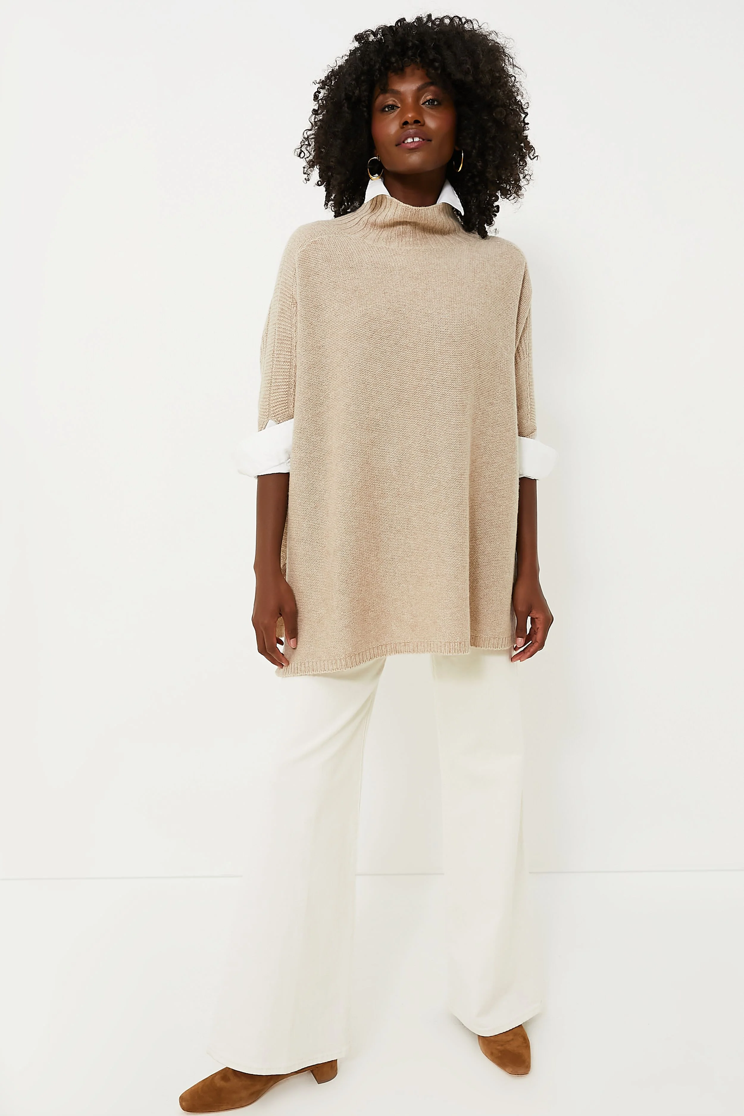 Natural Rennes Turtleneck Sweater - Image 2