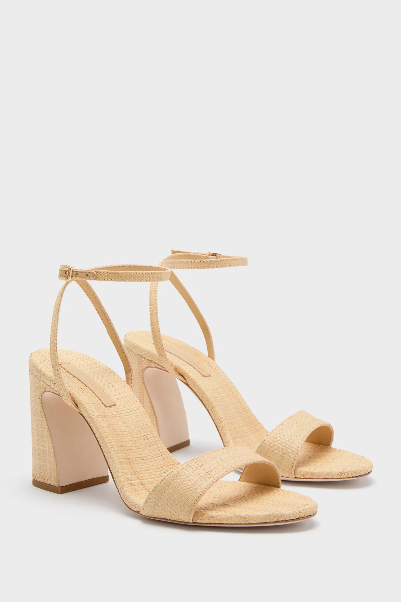 Natural Straw Malia Heels - Image 5