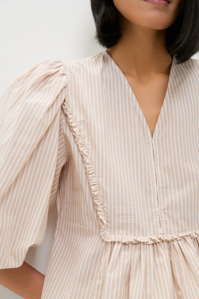 Natural Stripe Stevie Blouse - Image 5