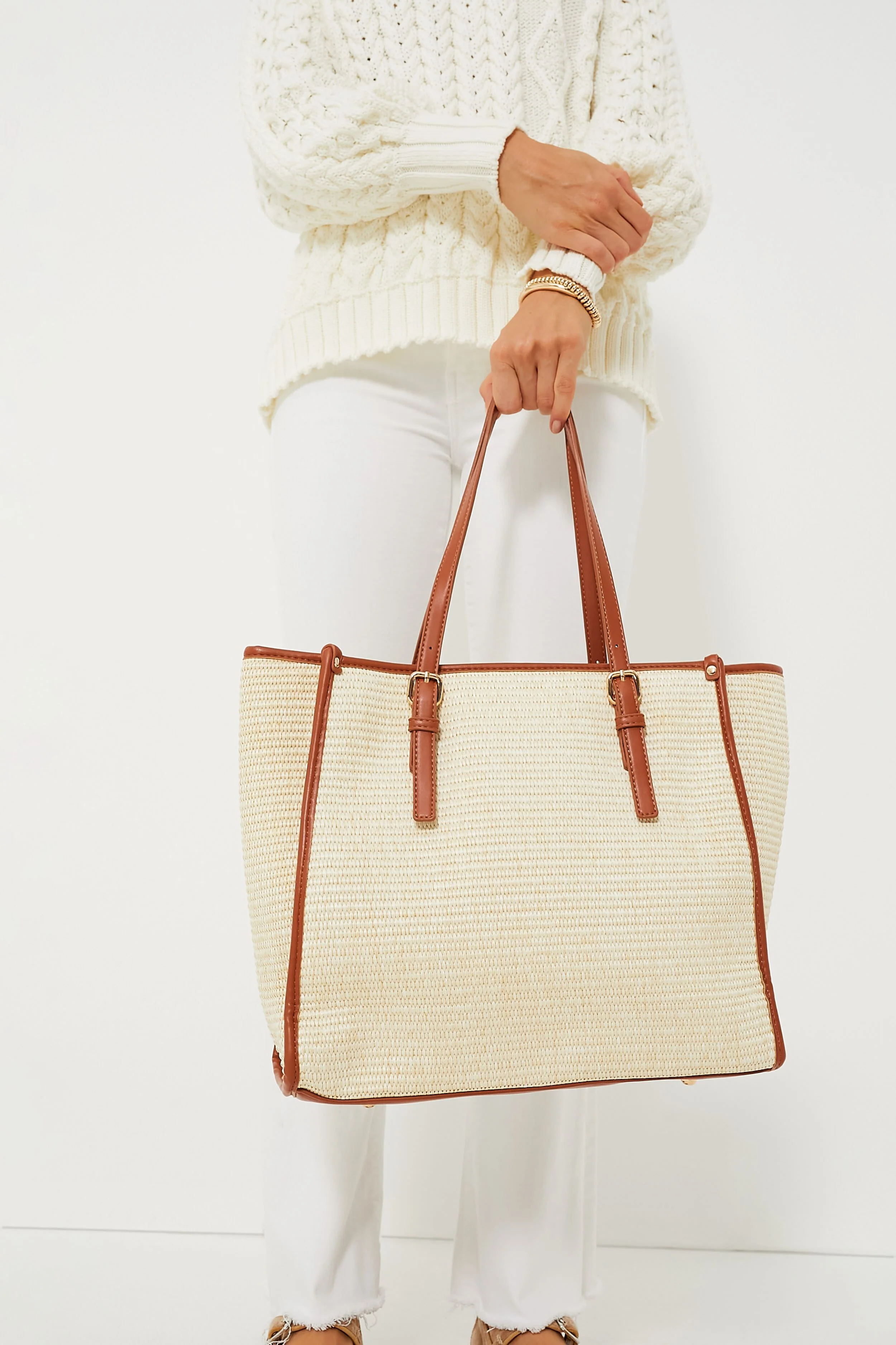 Natural Tan Brixley Tote - Image 3