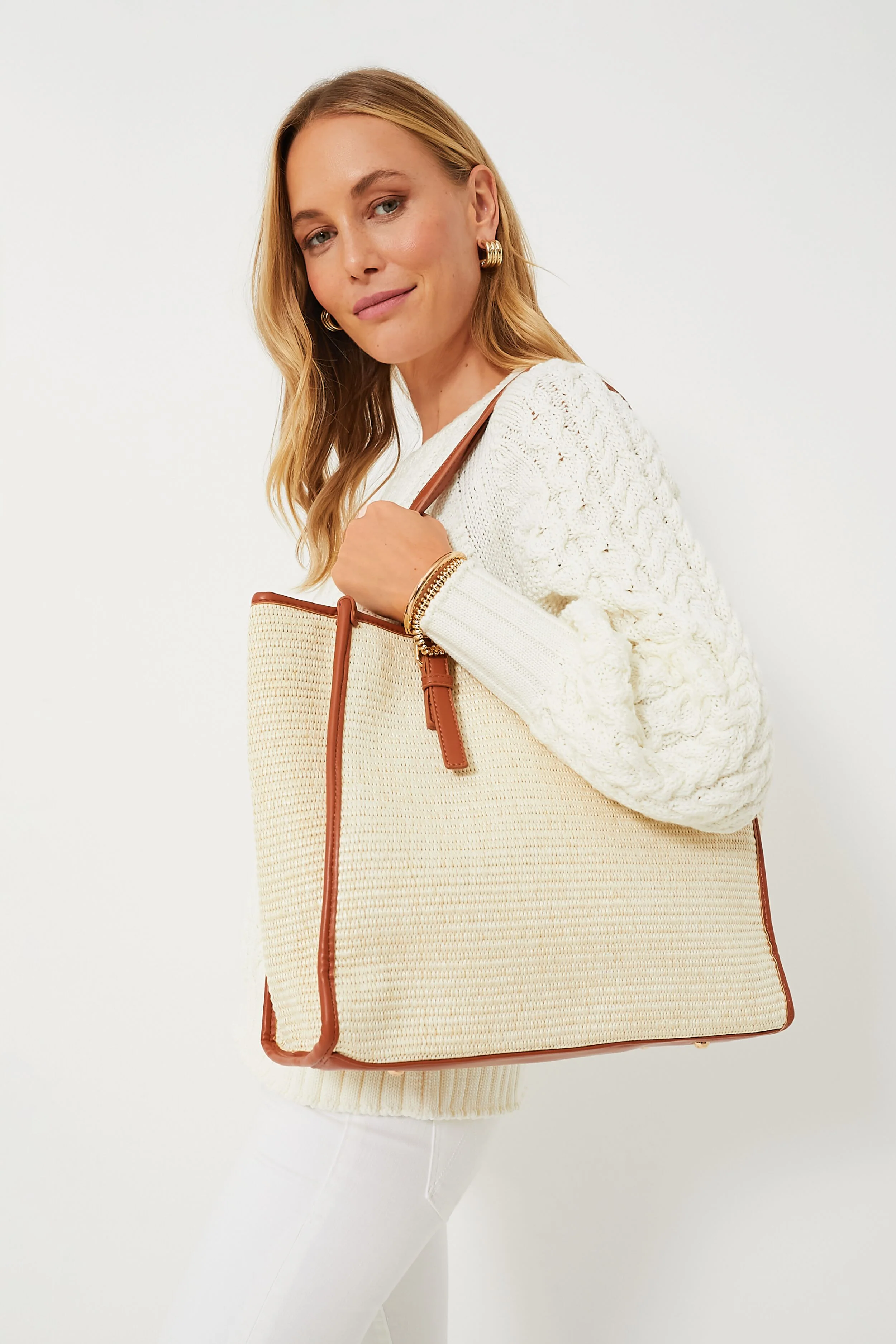 Natural Tan Brixley Tote - Image 4
