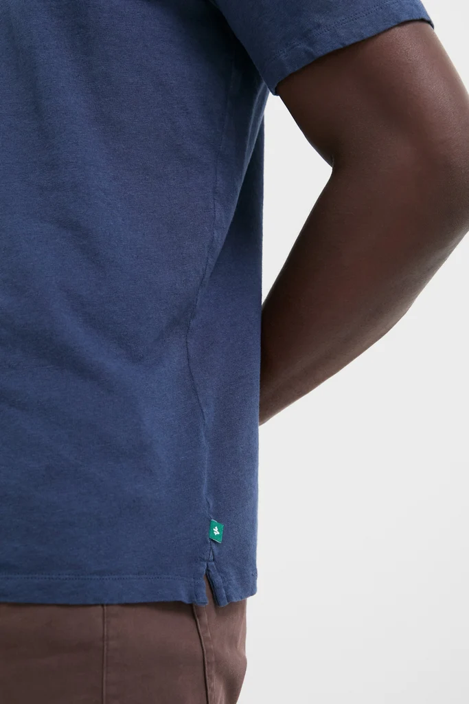 Nautical Blue Drift Linen Tee - Image 6