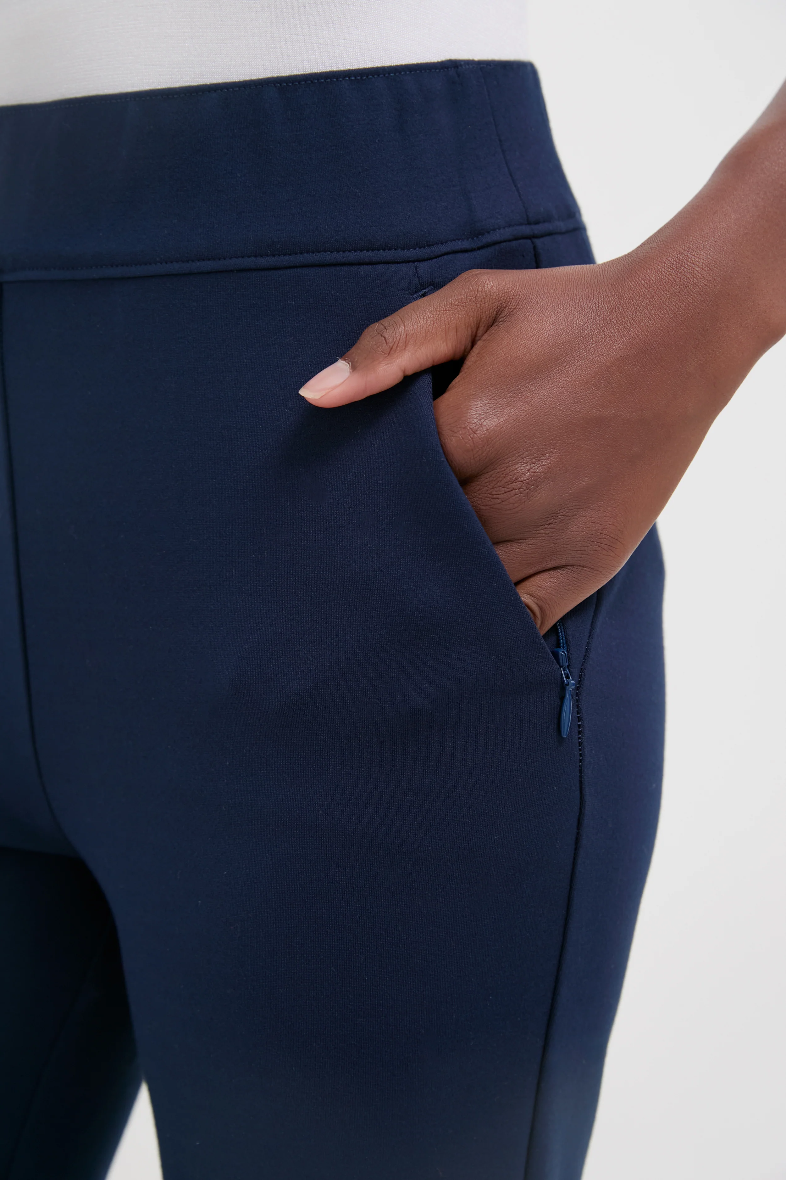 Navy 28 Inch Compression September Pant - Image 5