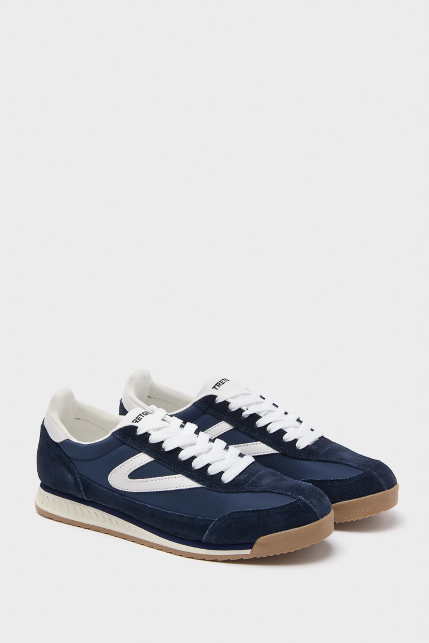 Navy and White Rawlins 2.0 Sneakers - Image 4