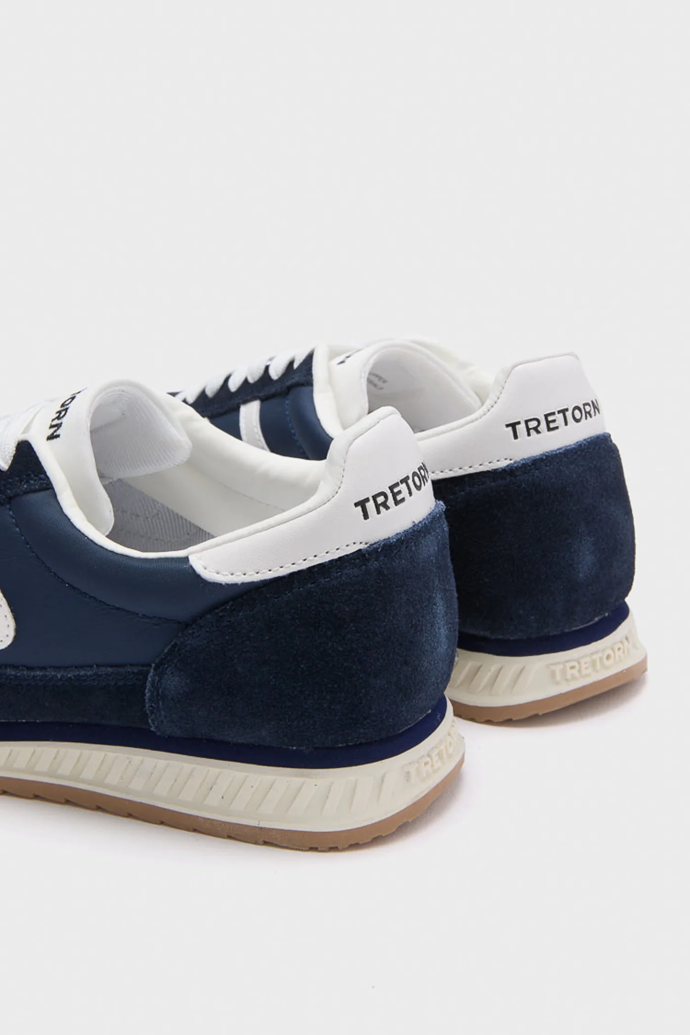 Navy and White Rawlins 2.0 Sneakers - Image 5
