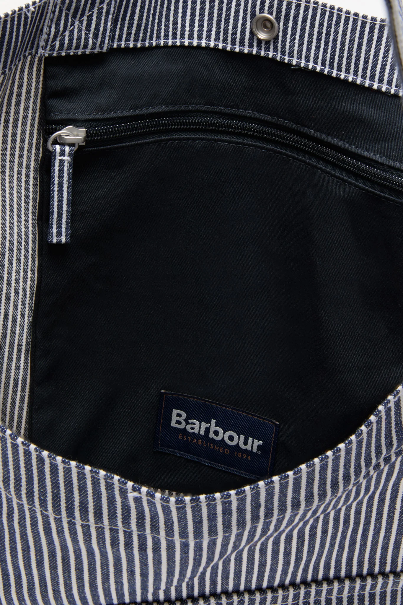 Navy and White Tynedale Tote - Image 5