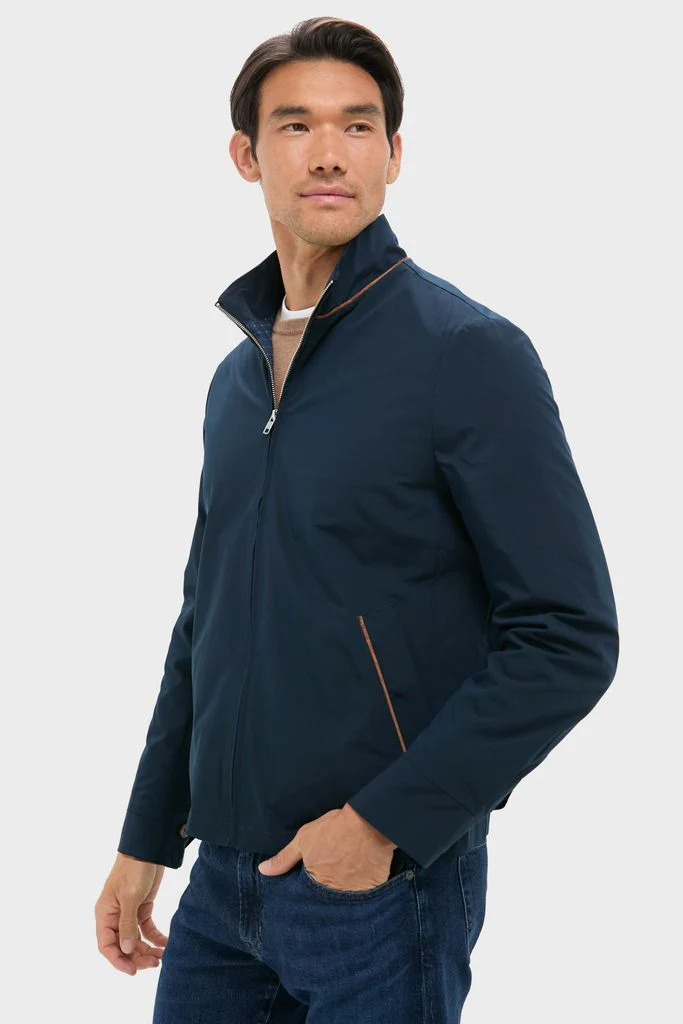 Navy Blue Stanley Jacket - Image 2