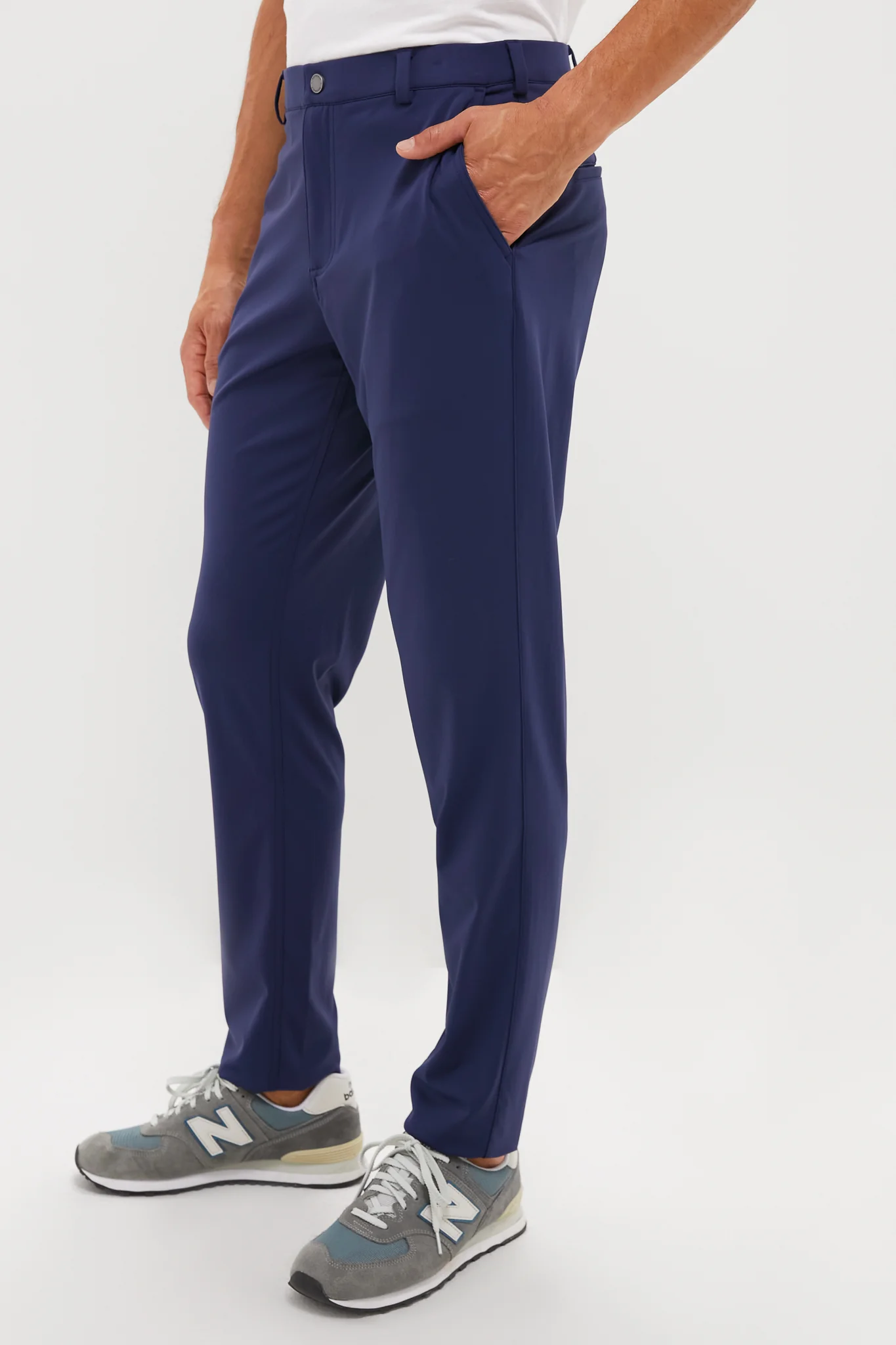 Navy Bradley Pull-on Trouser (32" Inseam) - Image 3