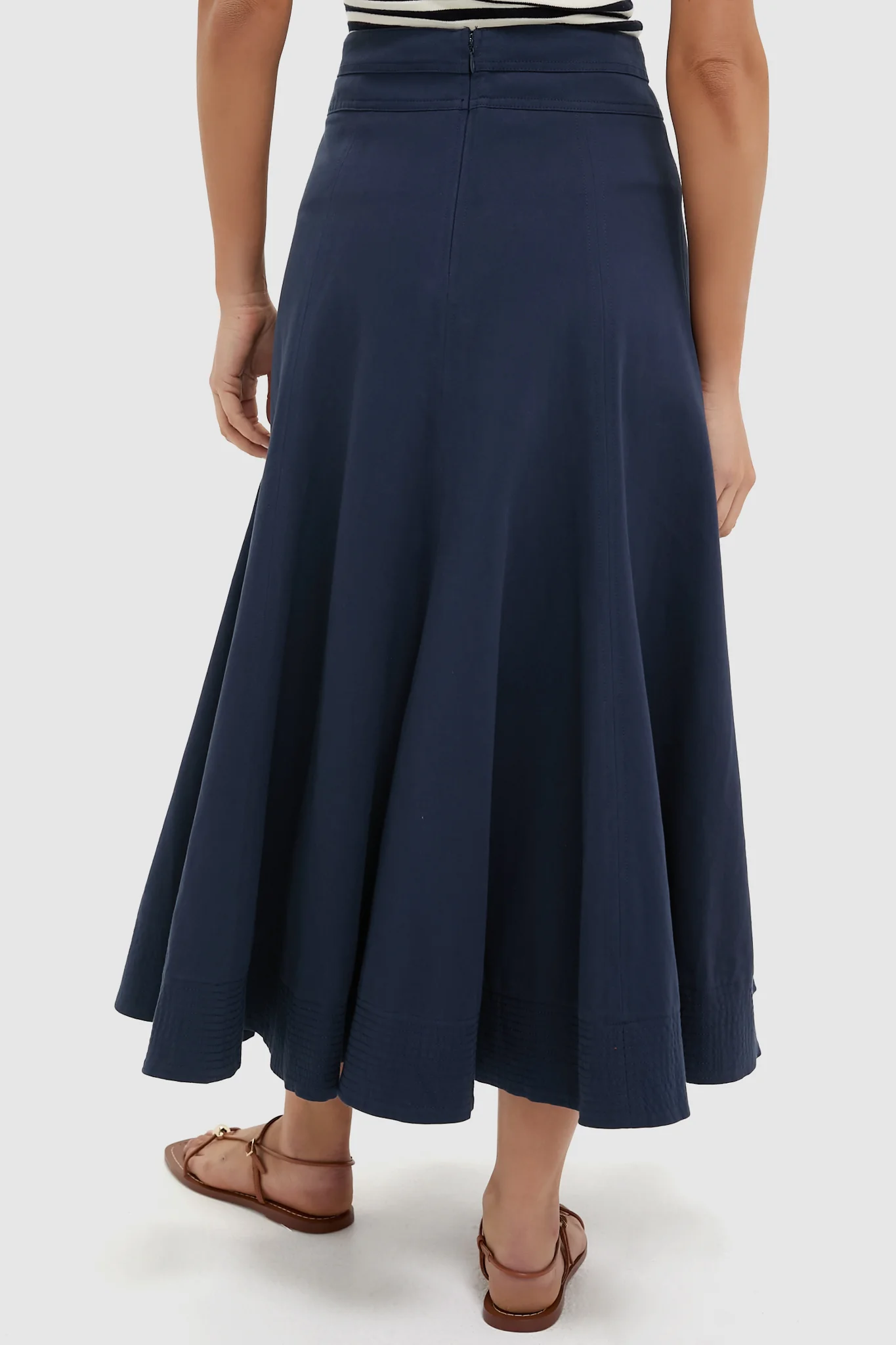 Navy Brynn Skirt - Image 4