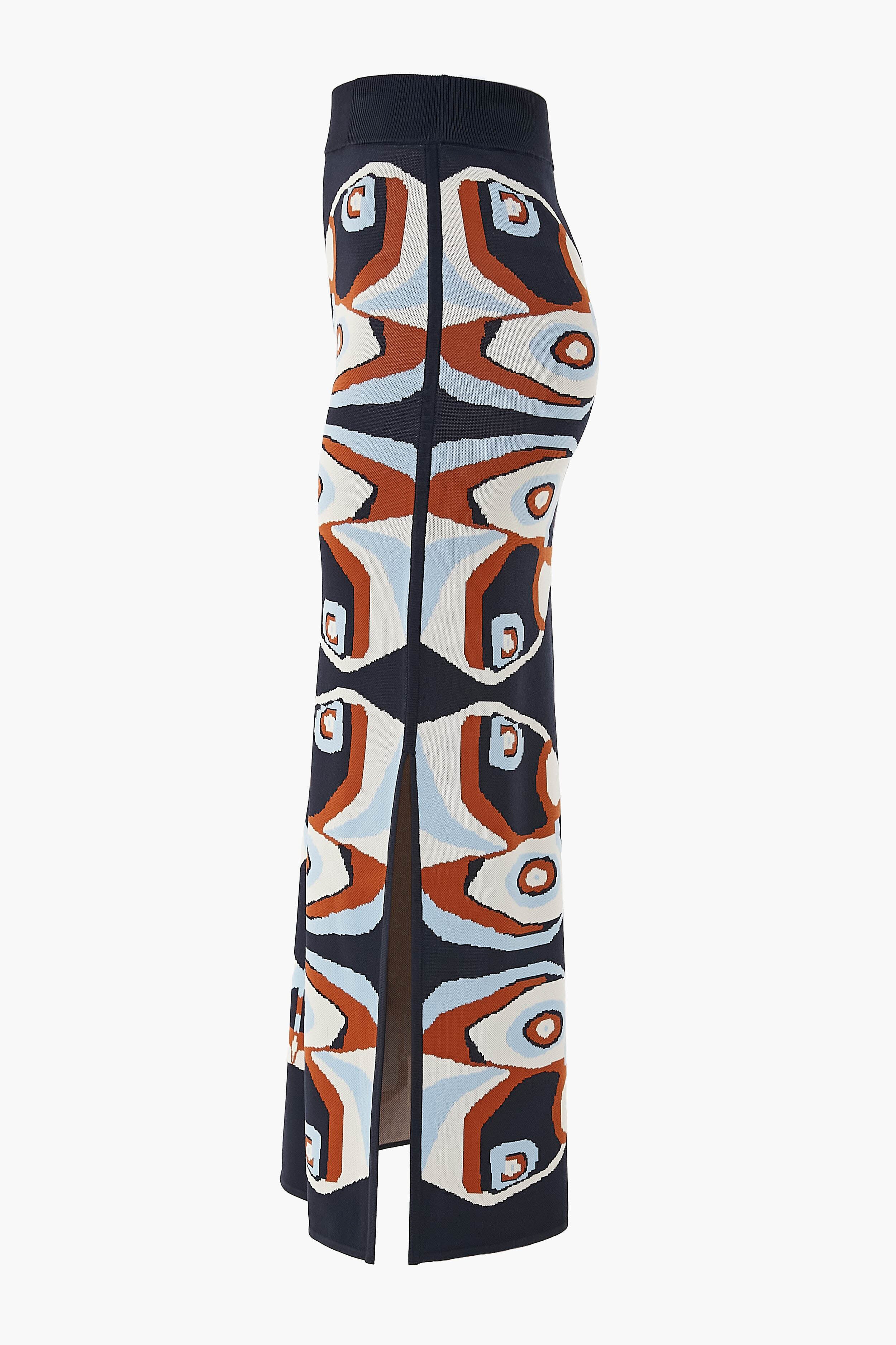 Navy Butterfly Nylah Skirt - Image 3