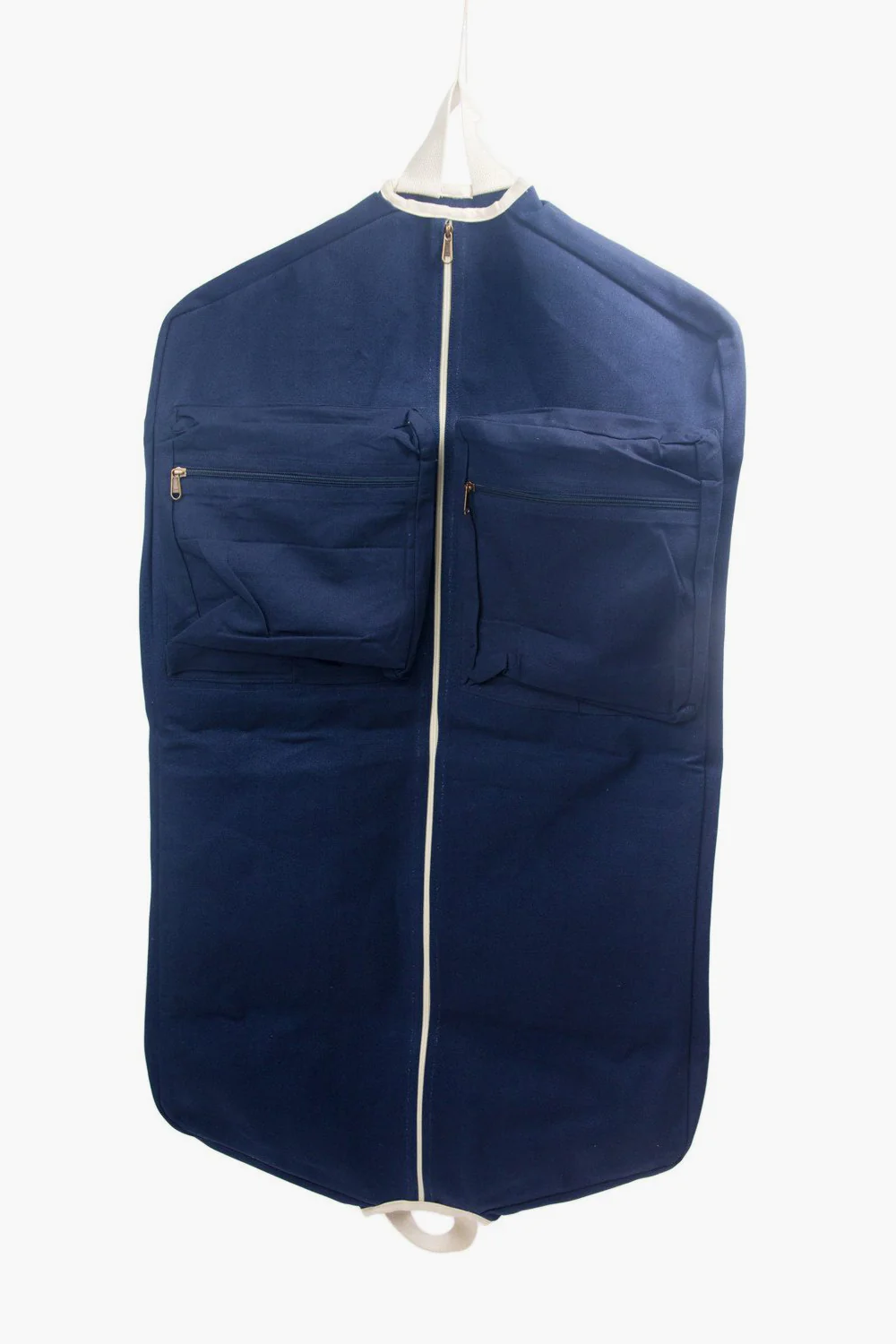 Navy Canvas Garment Bag - Image 5