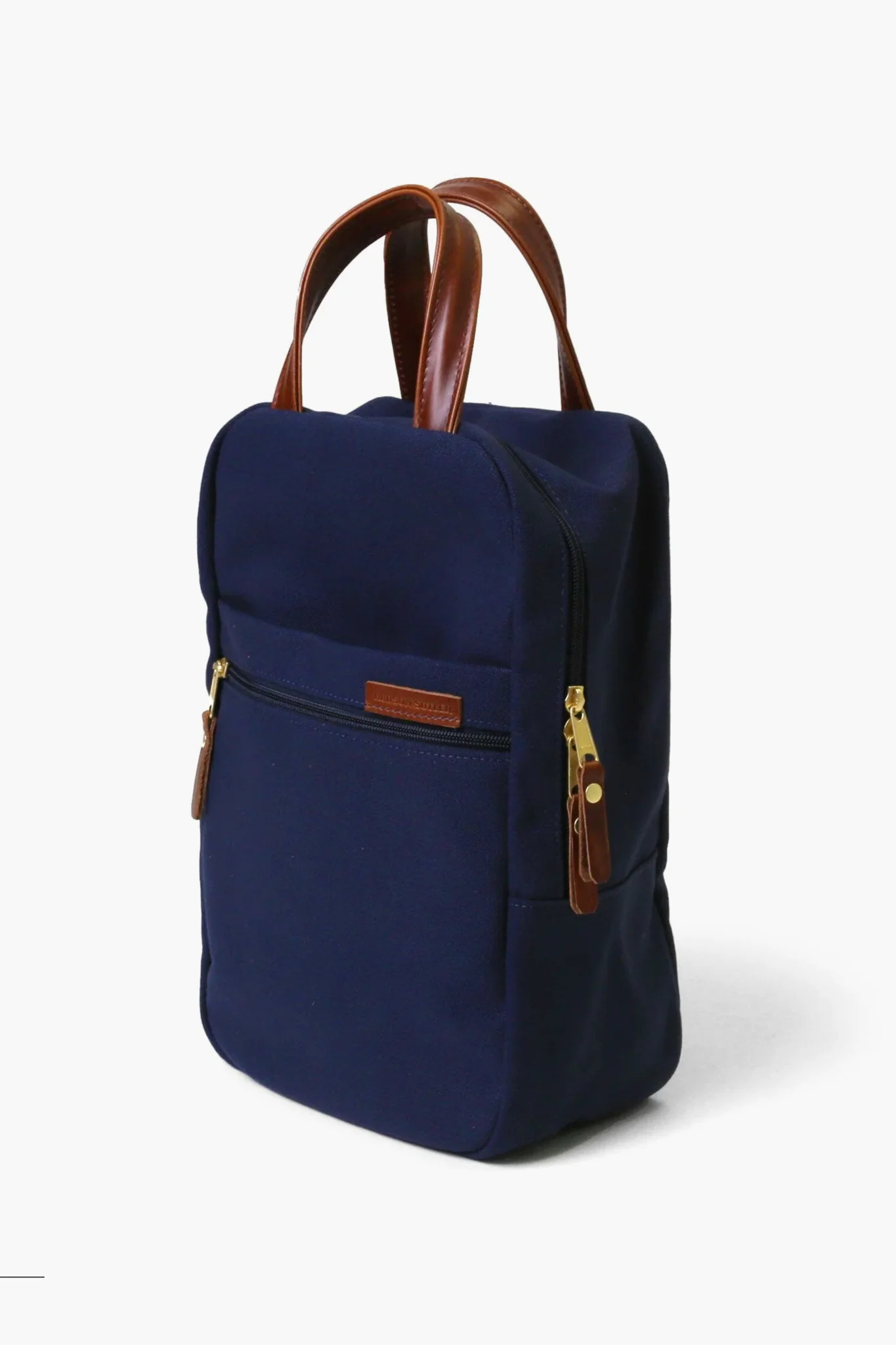 Navy Canvas Heritage Golf Shoe Bag - Image 2