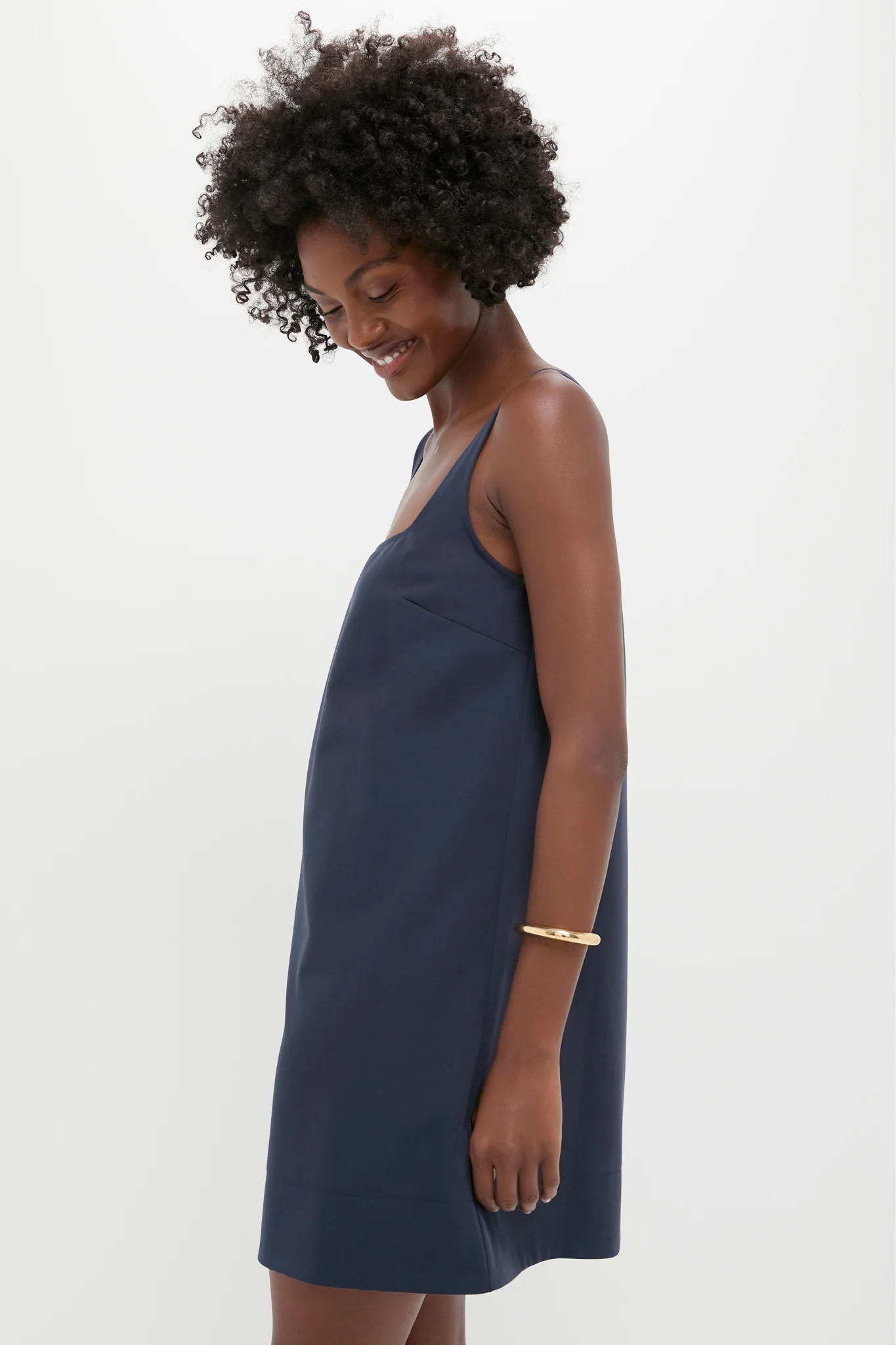 Navy Cassie Dress - Image 3