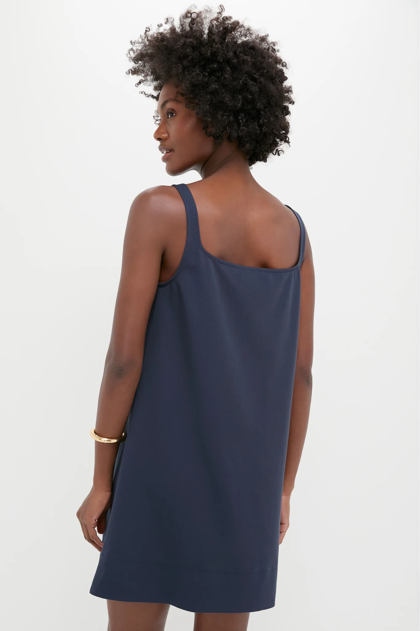 Navy Cassie Dress - Image 4