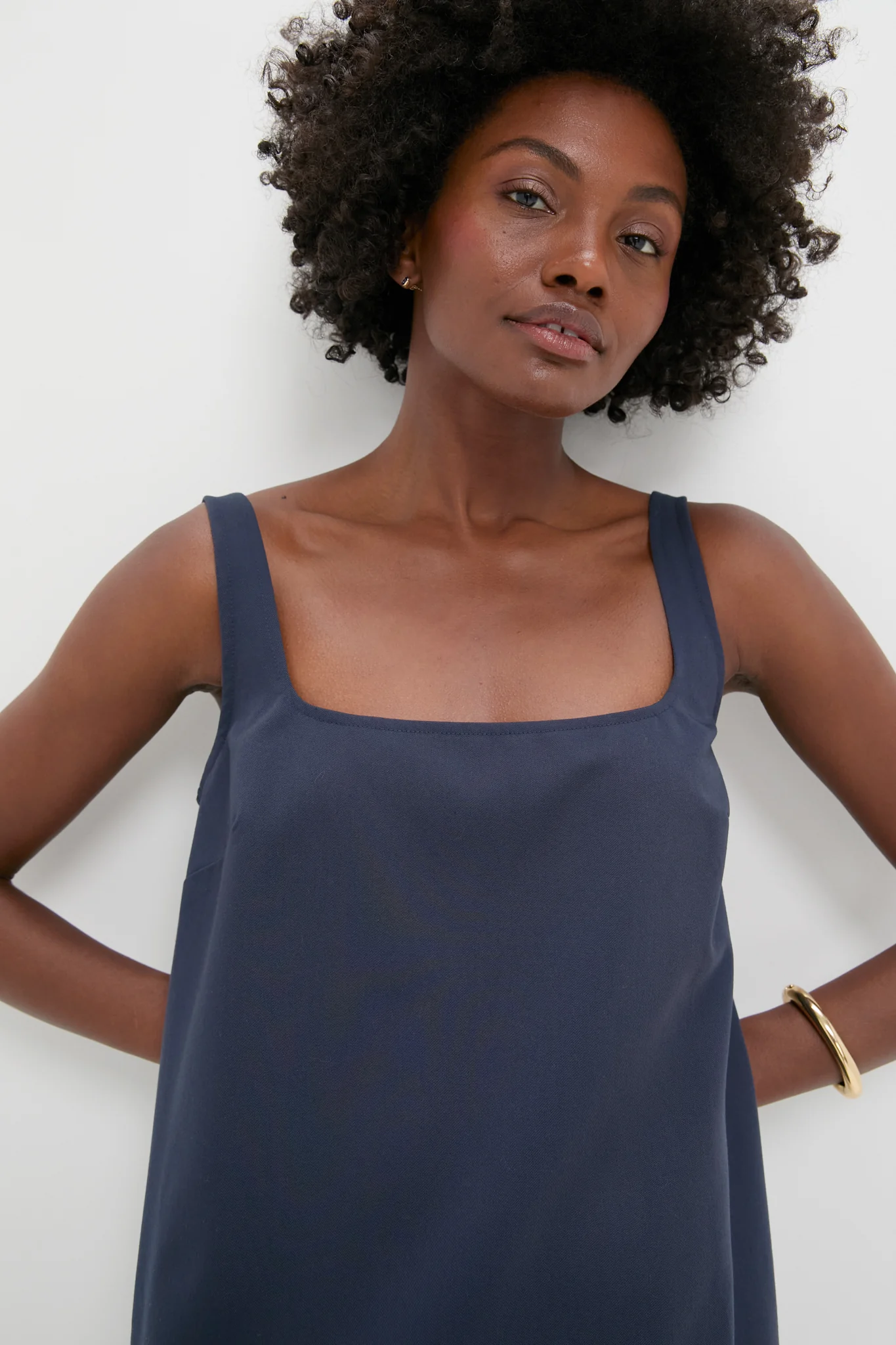 Navy Cassie Dress - Image 5