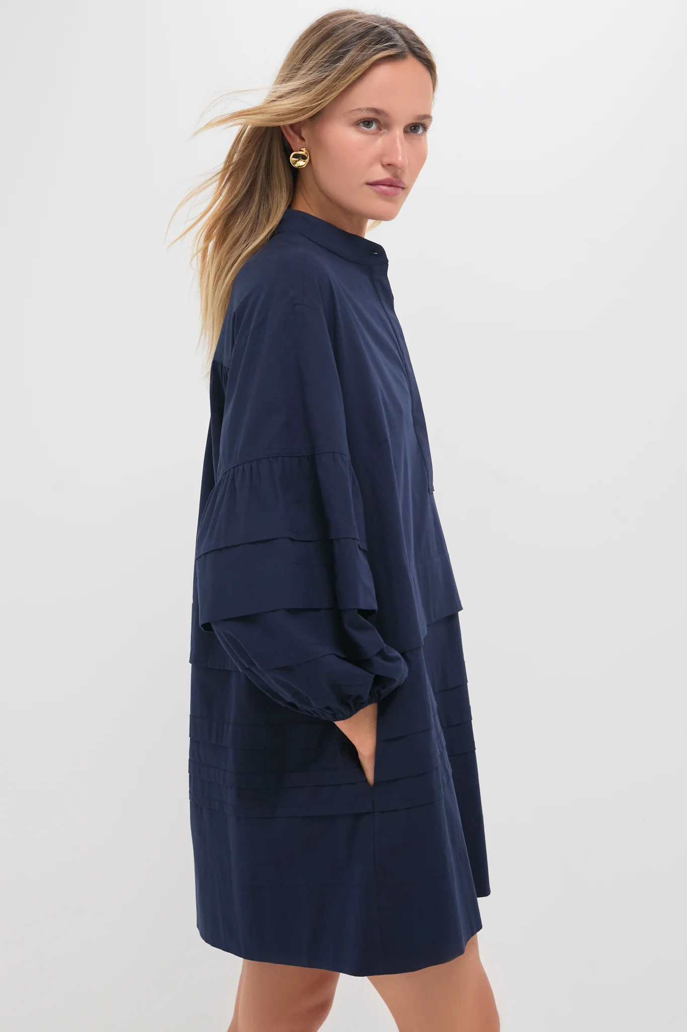 Navy Chelsea Dress - Image 3