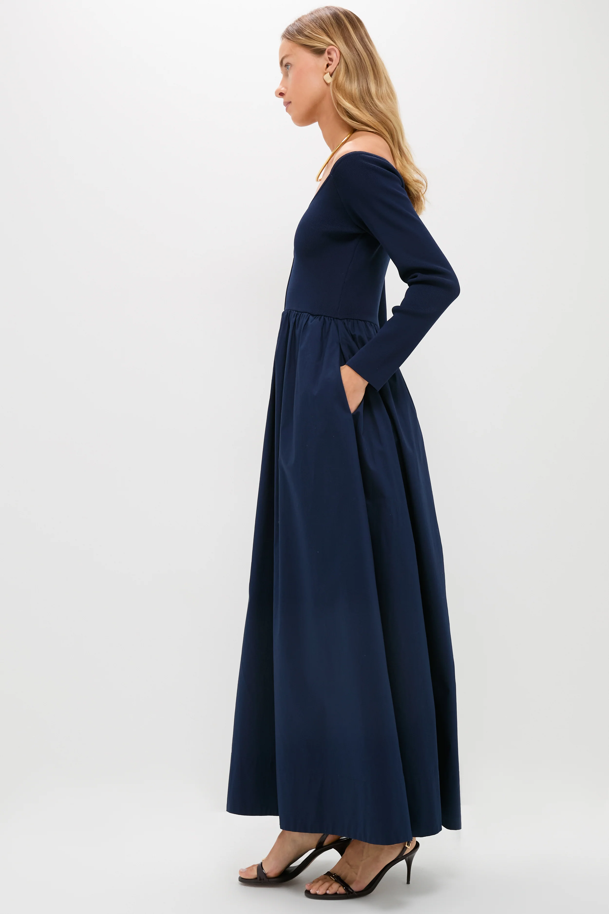 Navy Clea Dress - Image 3