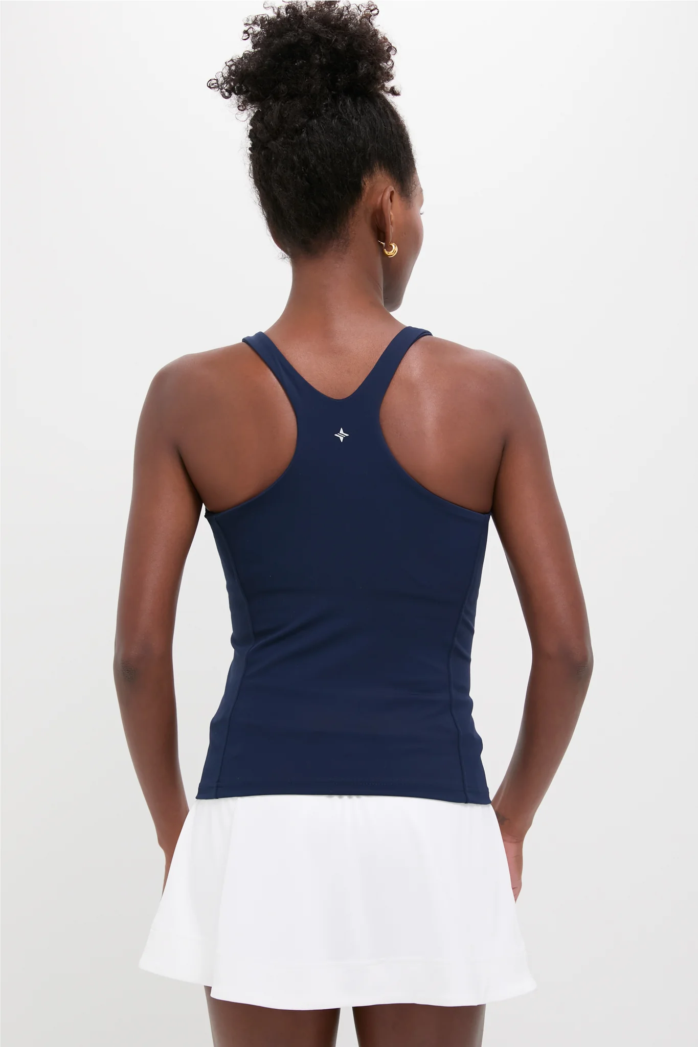Navy Compression Spandex Lena Tank - Image 4