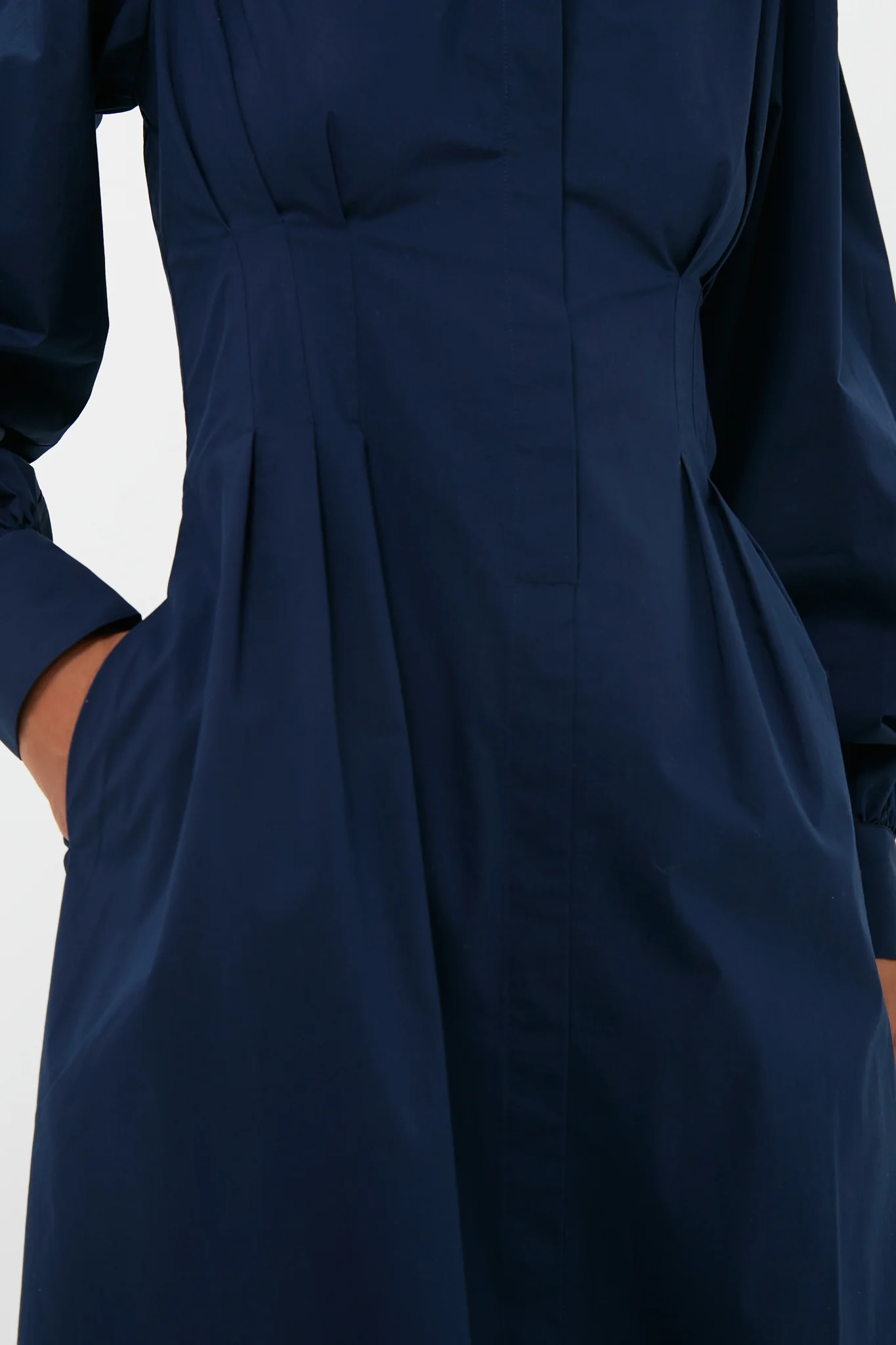 Navy Corinne Dress - Image 5