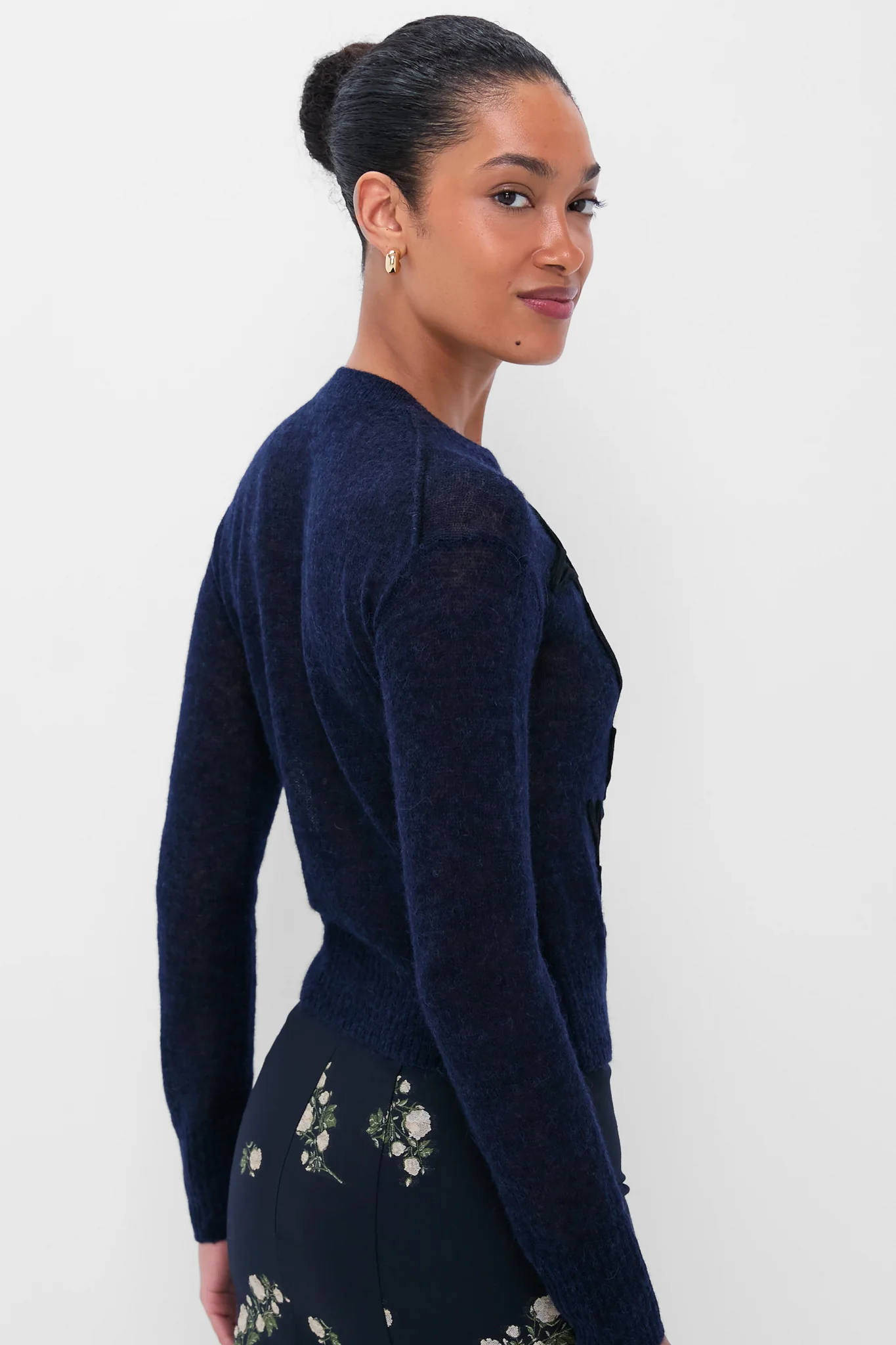 Navy Crew Neck Jumper - Image 4