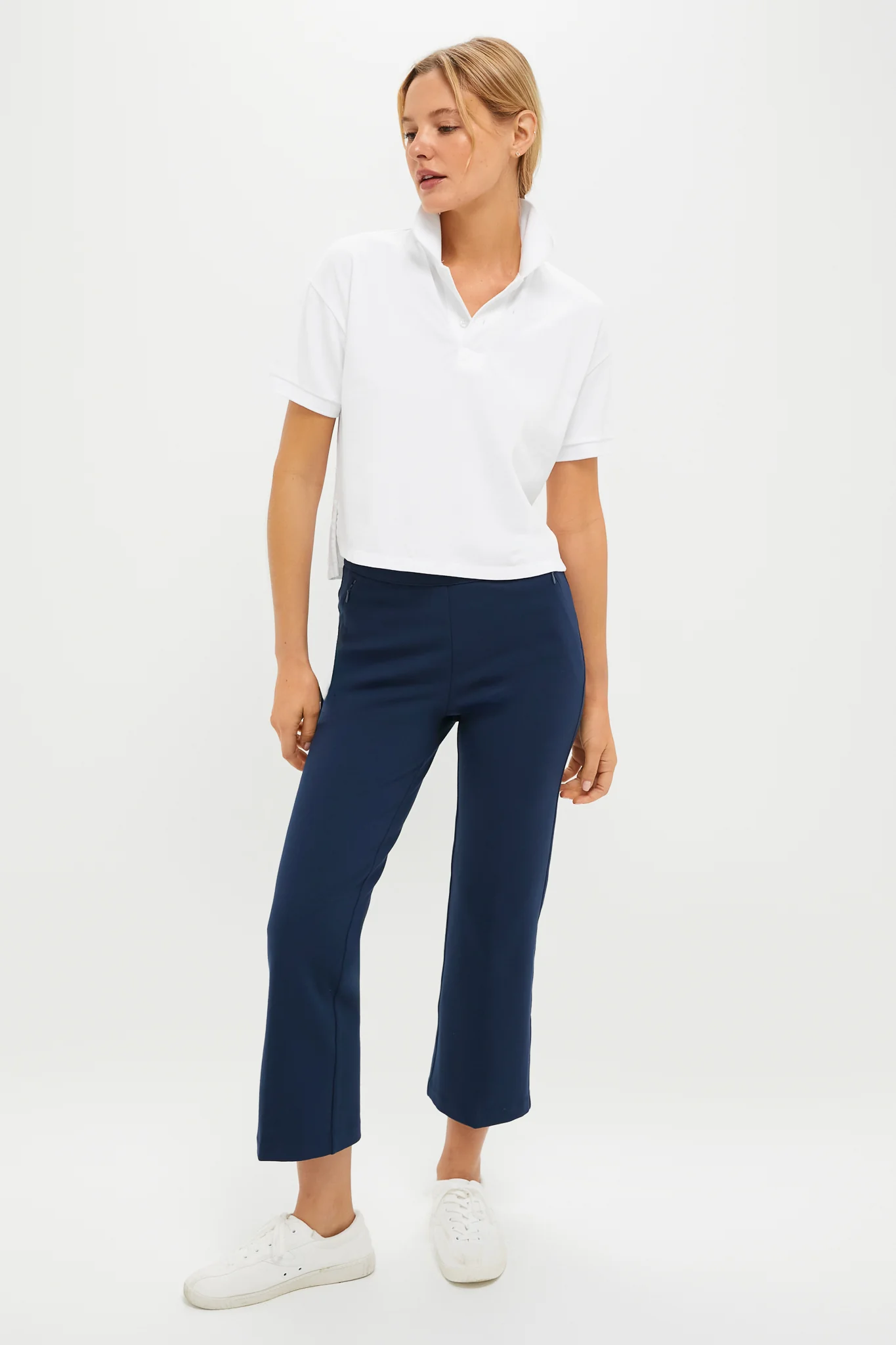 Petite Navy Compression September Pant - Image 6