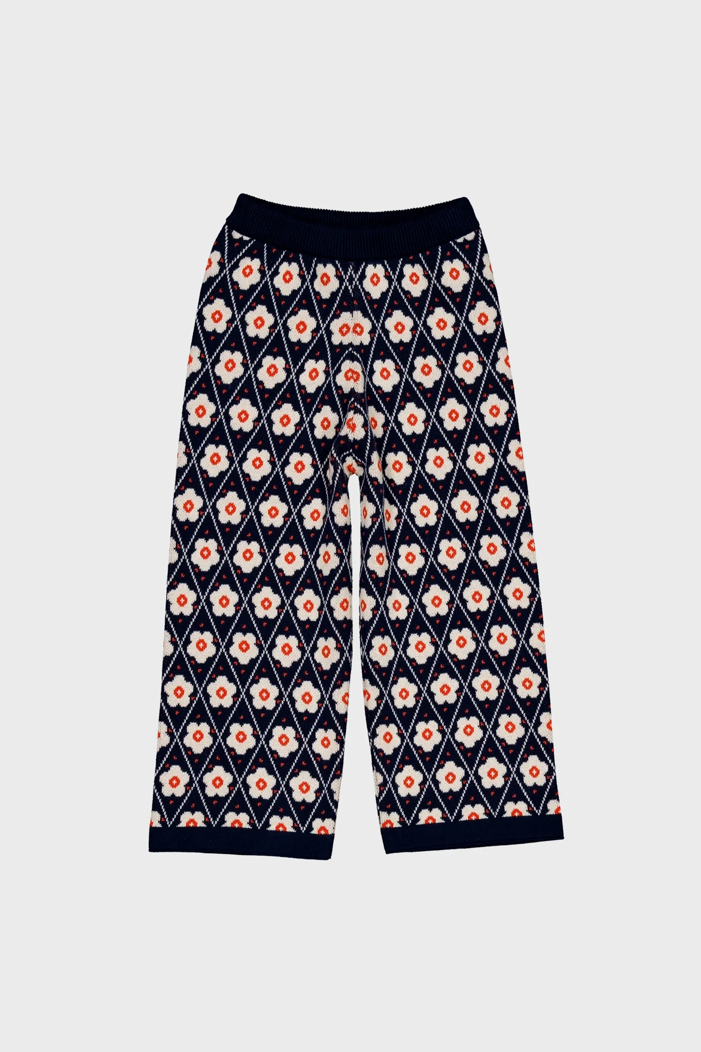 Navy Flower Mathilda Pants - Image 5